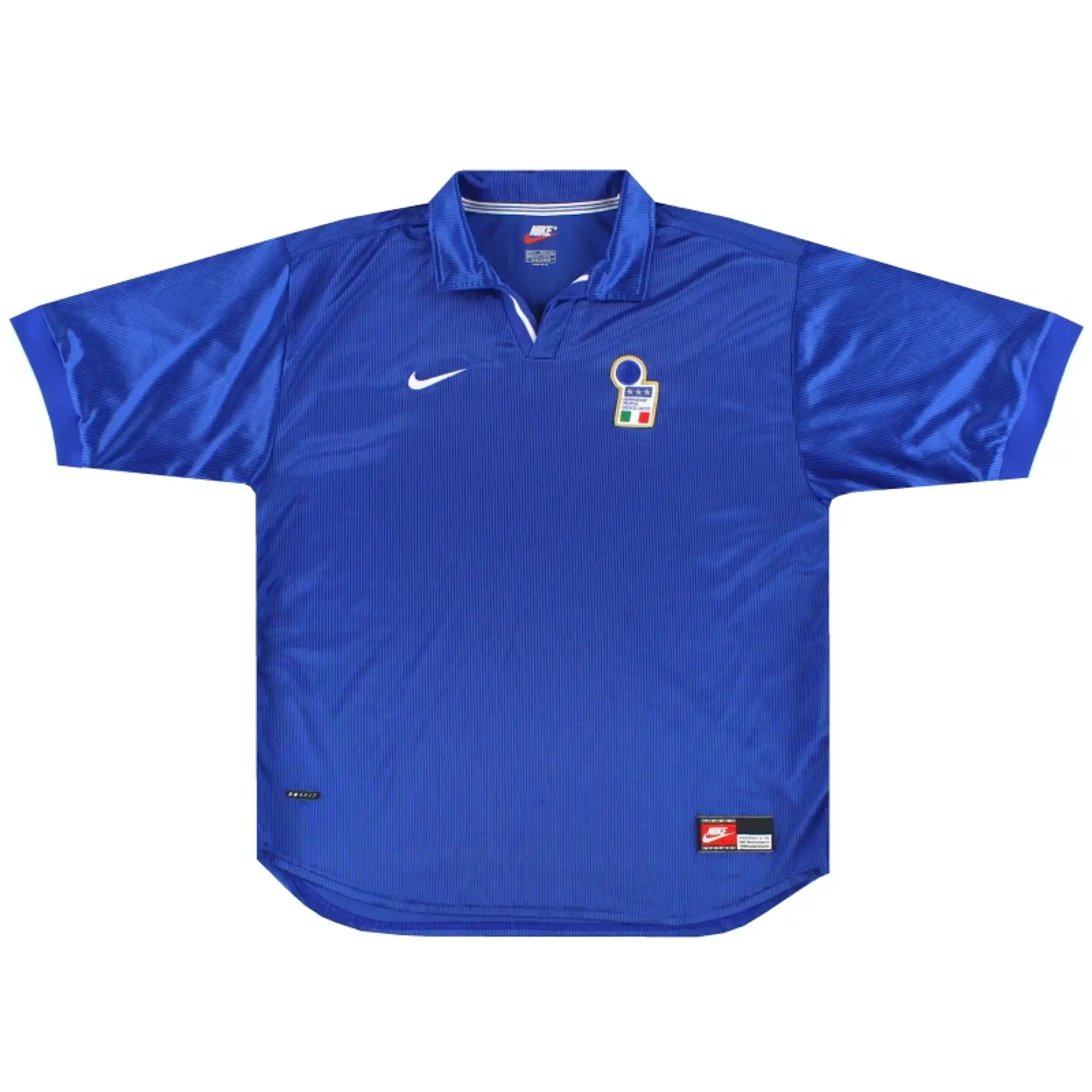1997-98 Italy Nike Home Shirt L - Italy / Excellent / Large