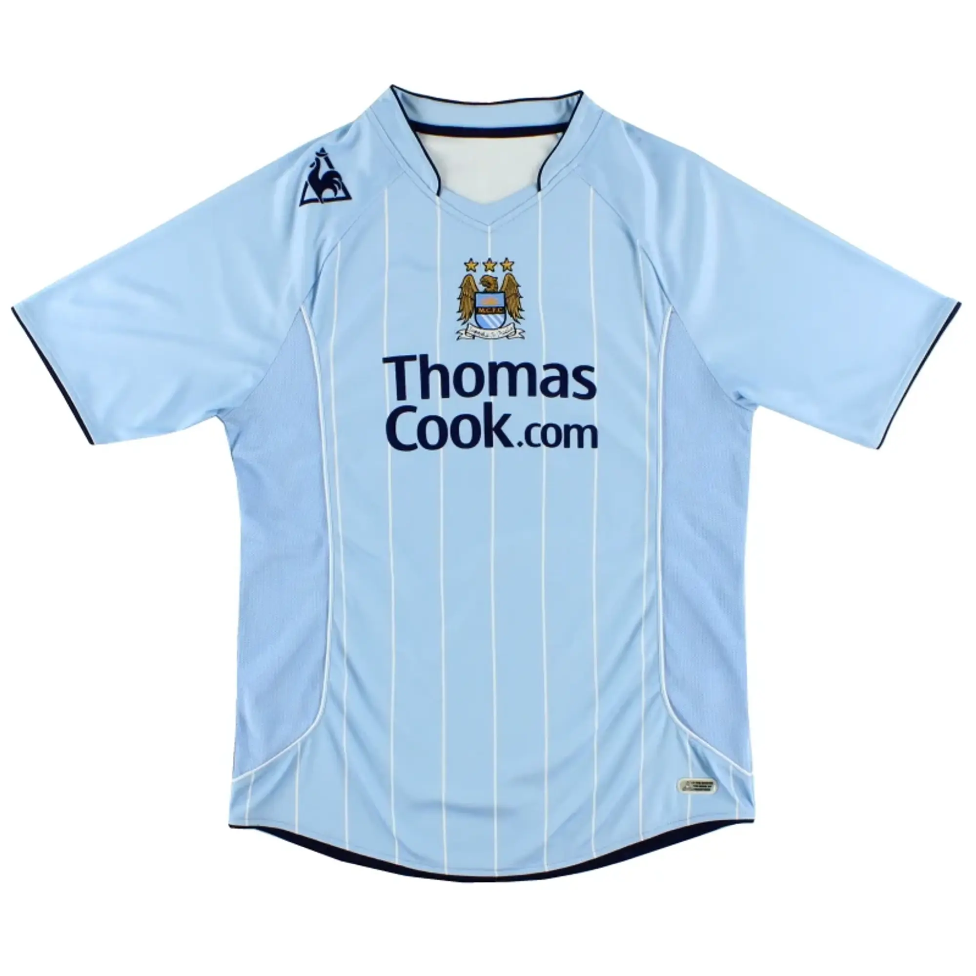 2007-08 Manchester City Le Coq Sportif Home Shirt XL - Manchester City / Very Good / XL