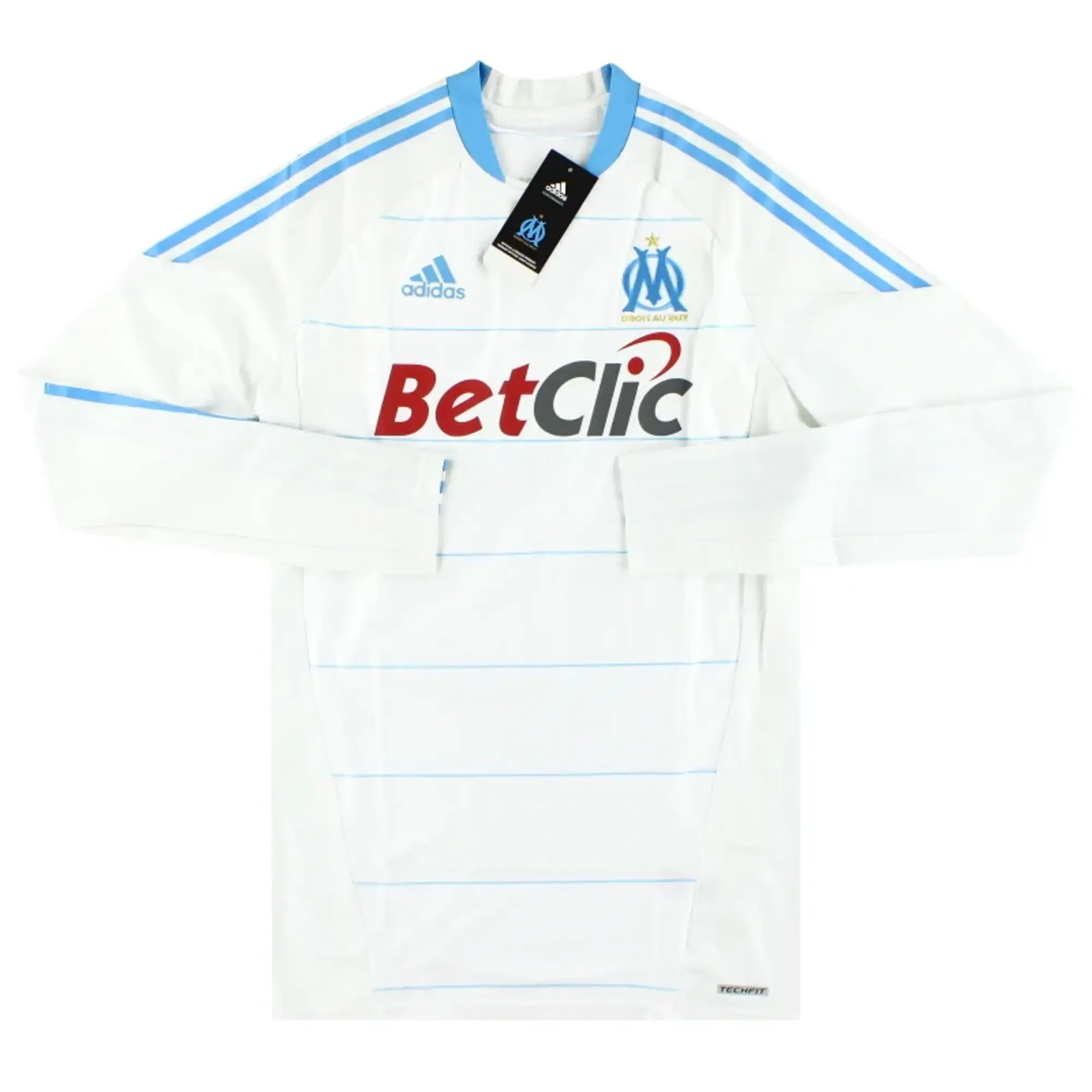 2010-11 Olympique Marseille adidas Player Issue Home Shirt *w/tags* XL - Olympique Marseille / w/tags / XL