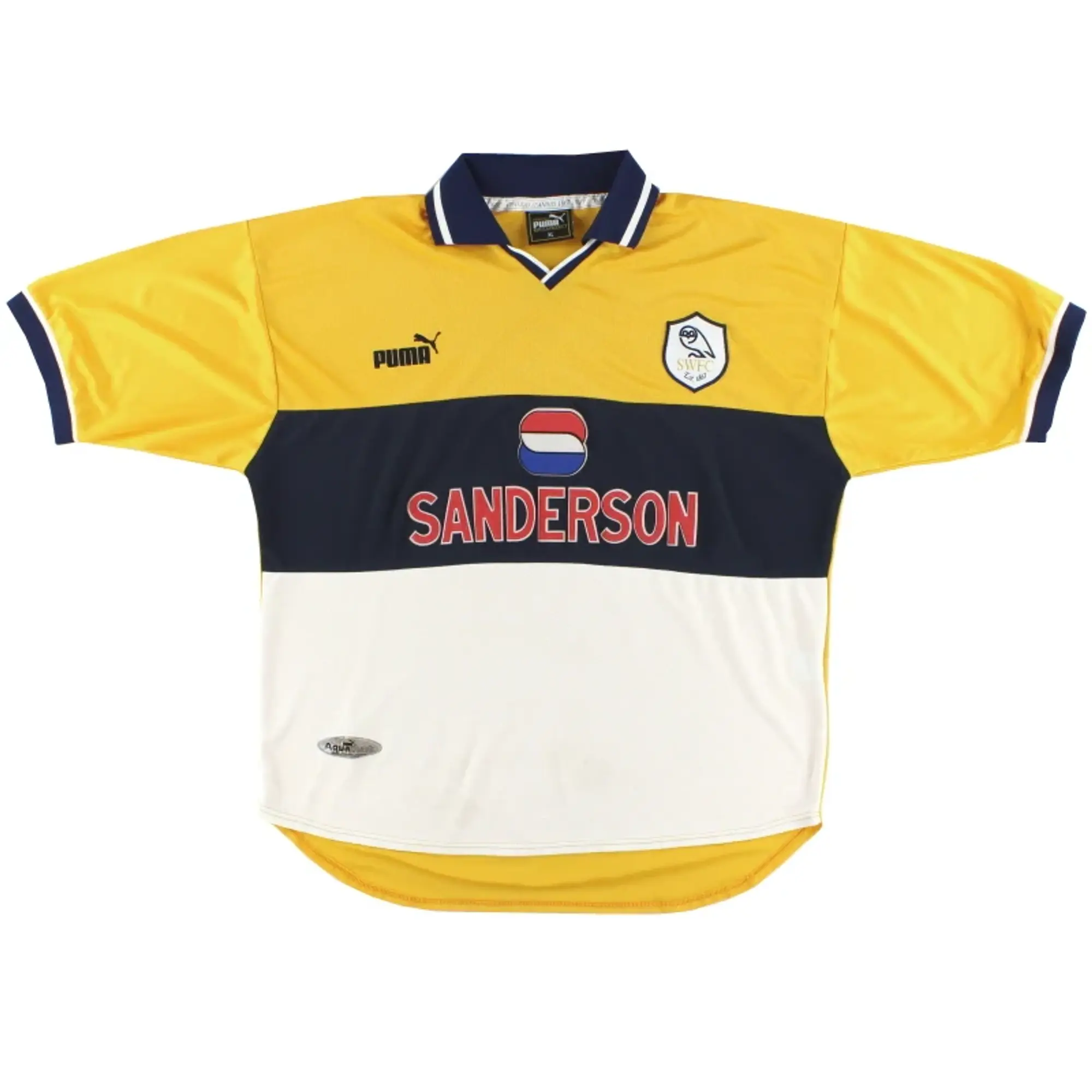 1998-00 Sheffield Wednesday Puma Away Shirt XXL - Sheffield Wednesday / Mint / XXL
