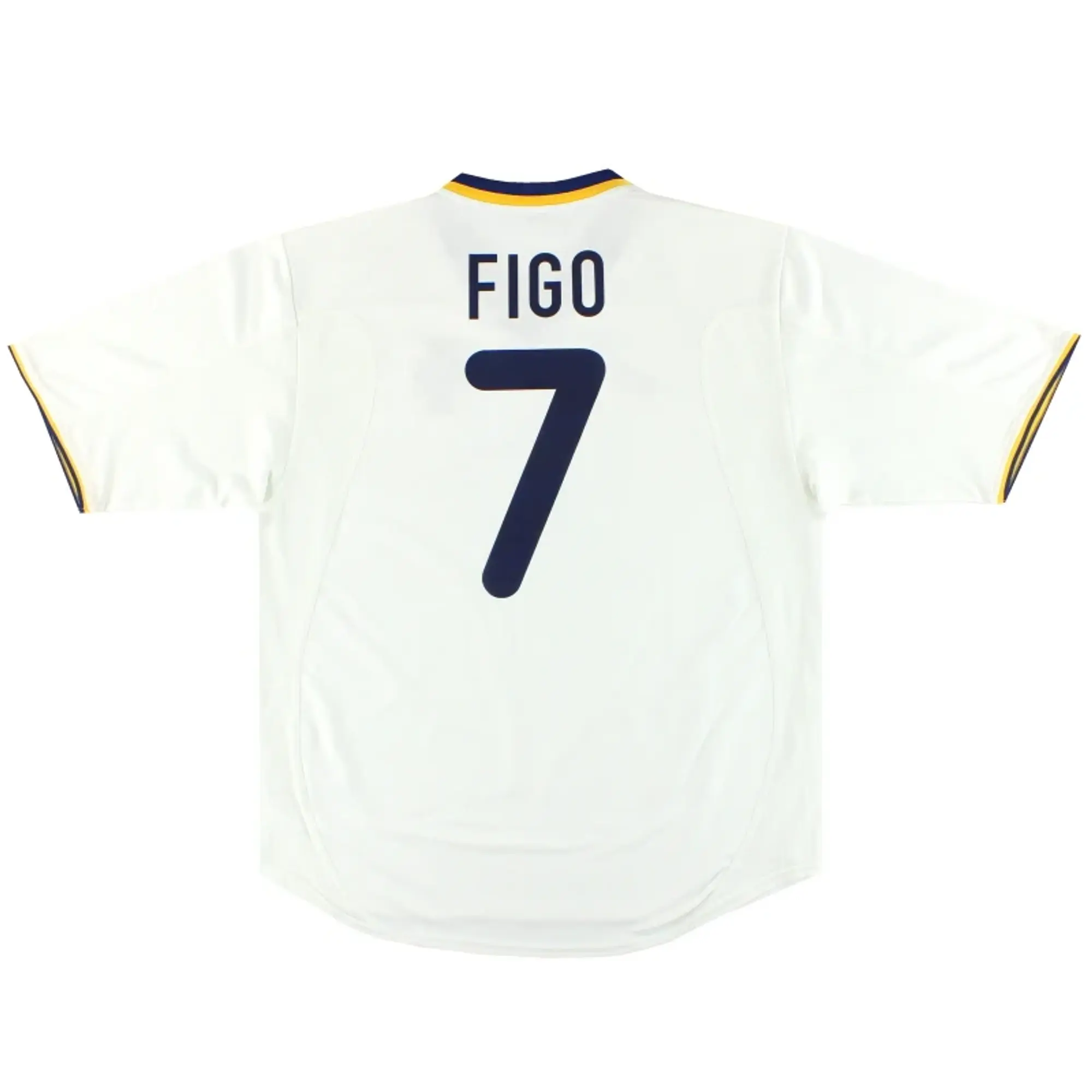 2000-02 Portugal Nike Home Shirt Figo #7 L - Portugal / Very Good / Large