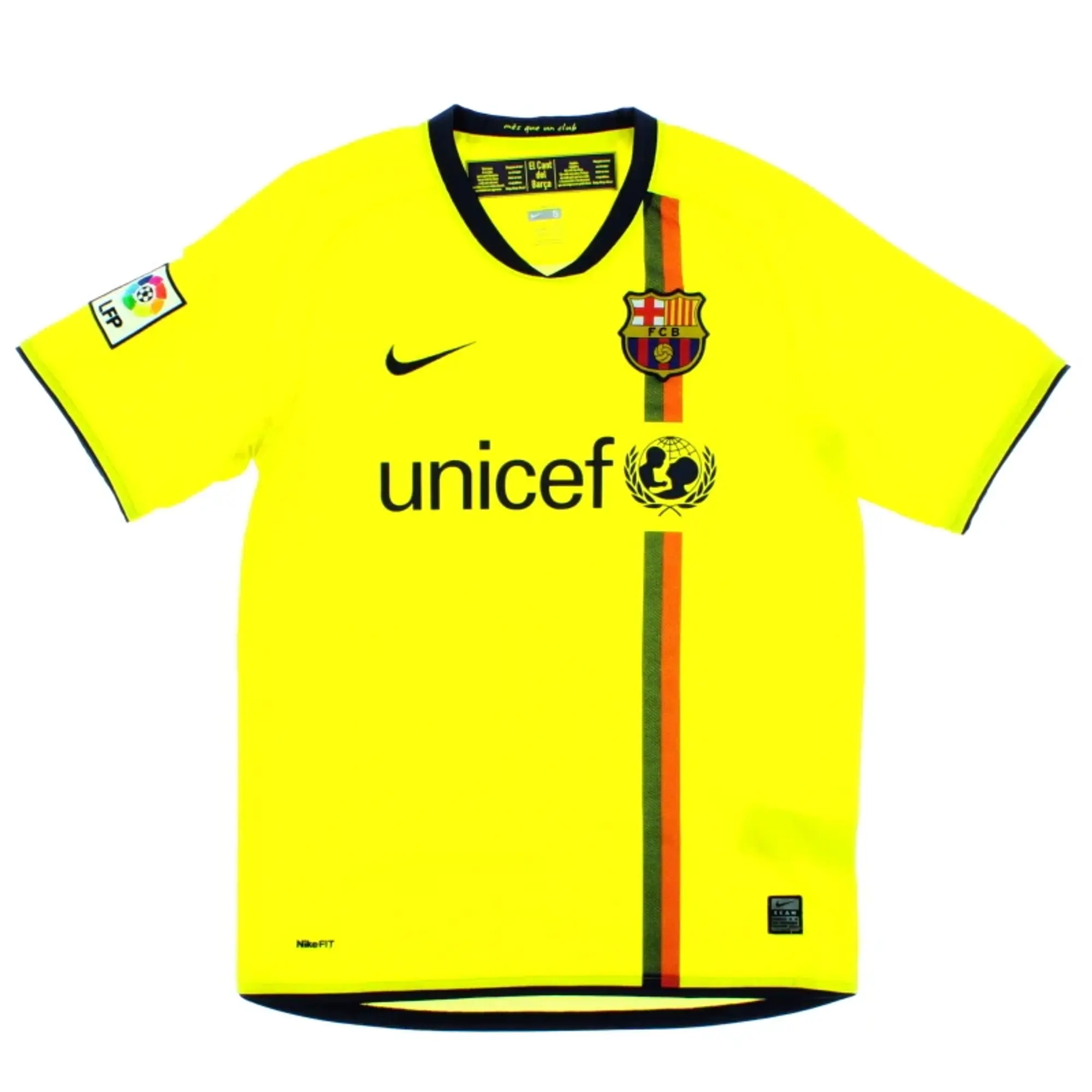 2008-10 Barcelona Nike Away Shirt S - Barcelona / Excellent / Small