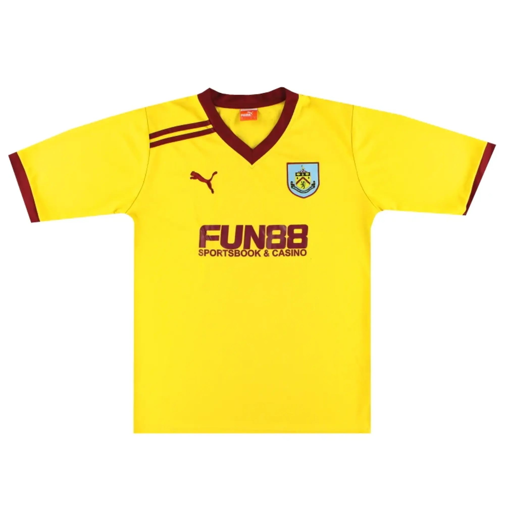 2011-12 Burnley Puma Away Shirt L - Burnley / Excellent / Large