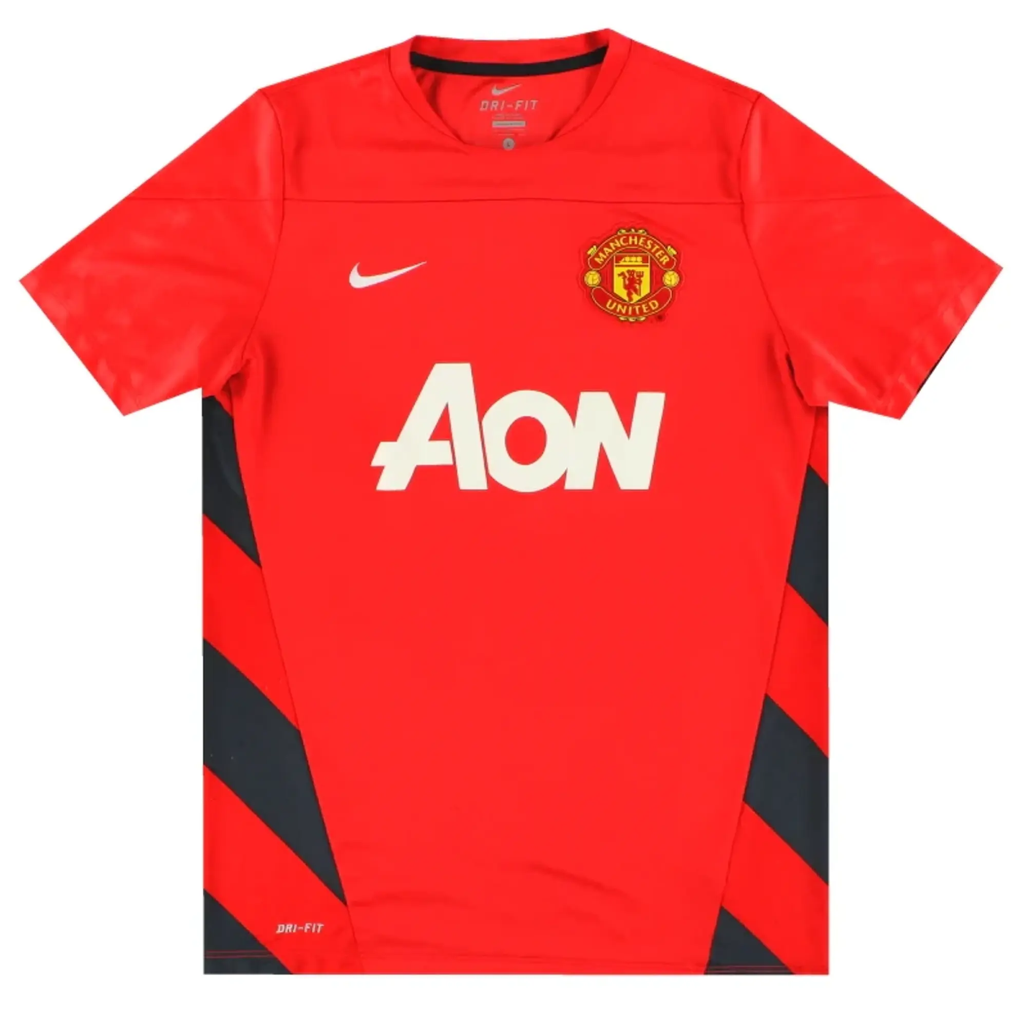 2013-14 Manchester United Nike Training Shirt L - Manchester United / Excellent / Large