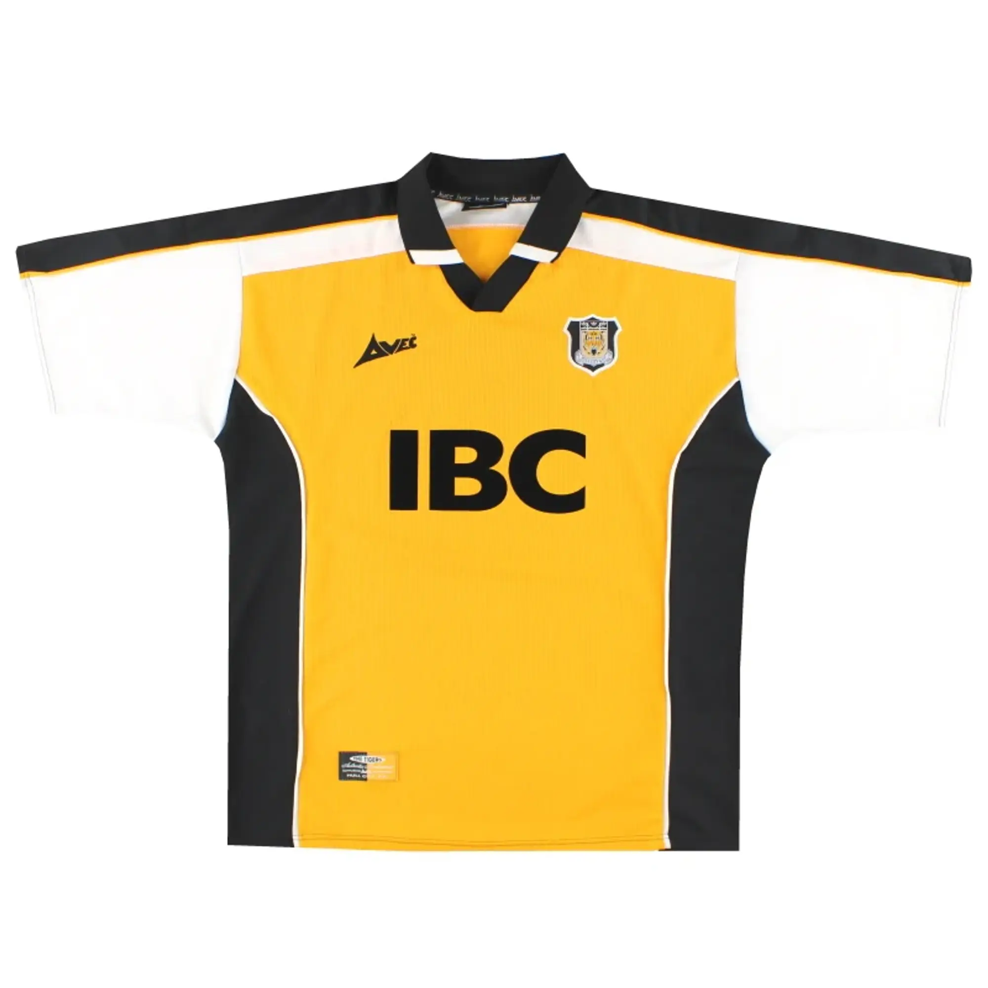 2000-01 Hull City Avec Home Shirt *Mint* L - Hull City / Mint / Large
