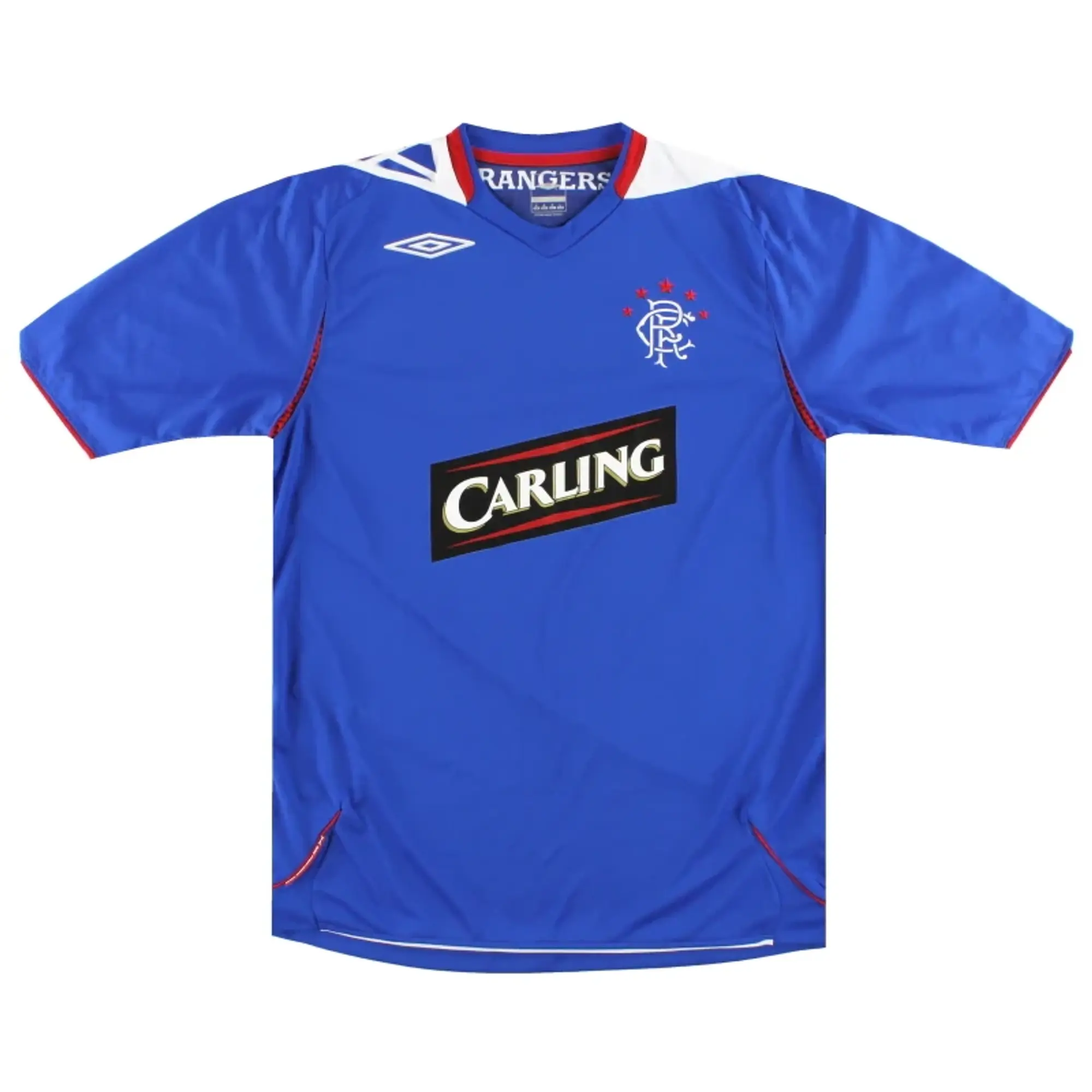 2006-07 Rangers Umbro Home Shirt XL - Rangers / Excellent / XL