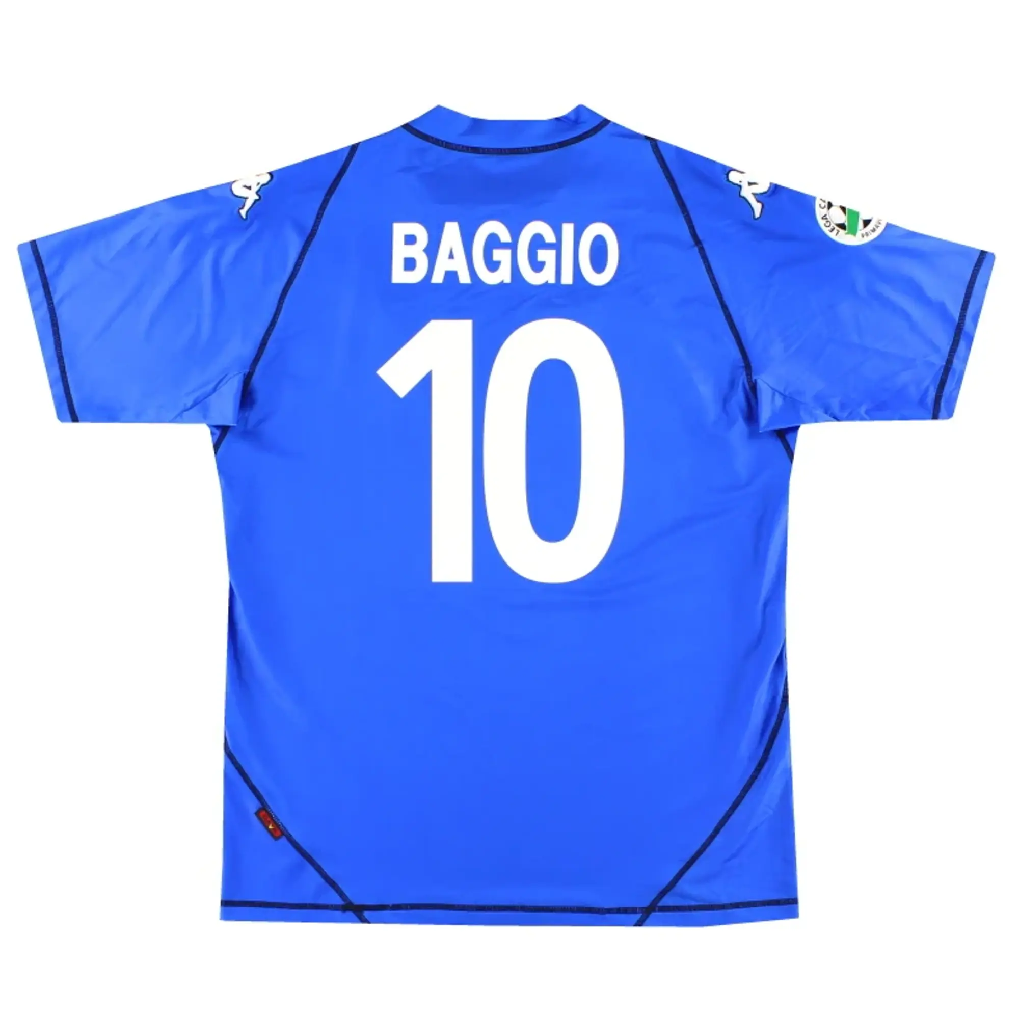 2003-04 Brescia Kappa Home Shirt Baggio #10 *Mint* L - Other Italian Clubs / Mint / Large