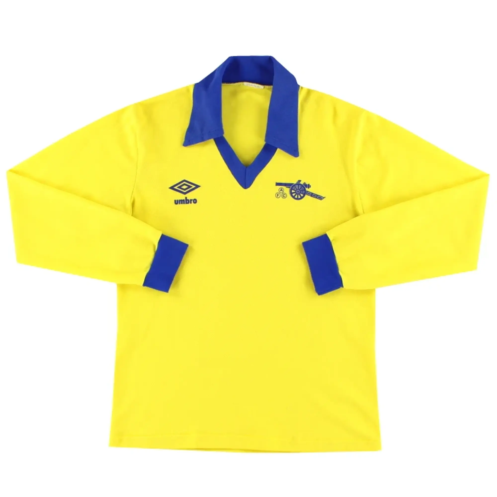 1978-81 Arsenal Umbro Away Shirt L/S Y - Arsenal / Excellent / Youth