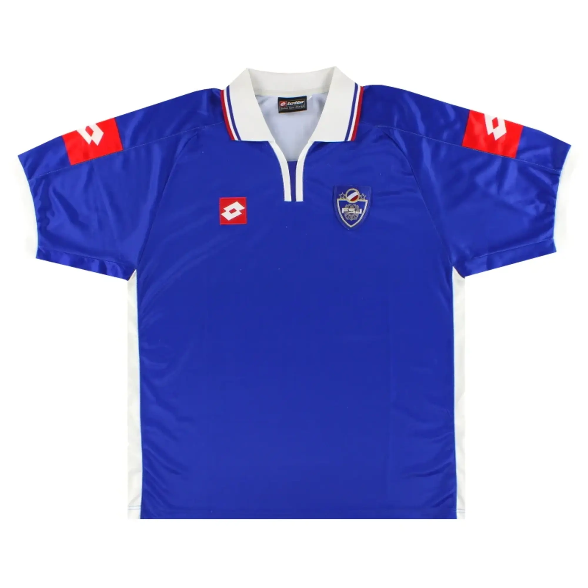 2002-03 Yugoslavia Lotto Home Shirt L - Yugoslavia/Serbia / Excellent / Large