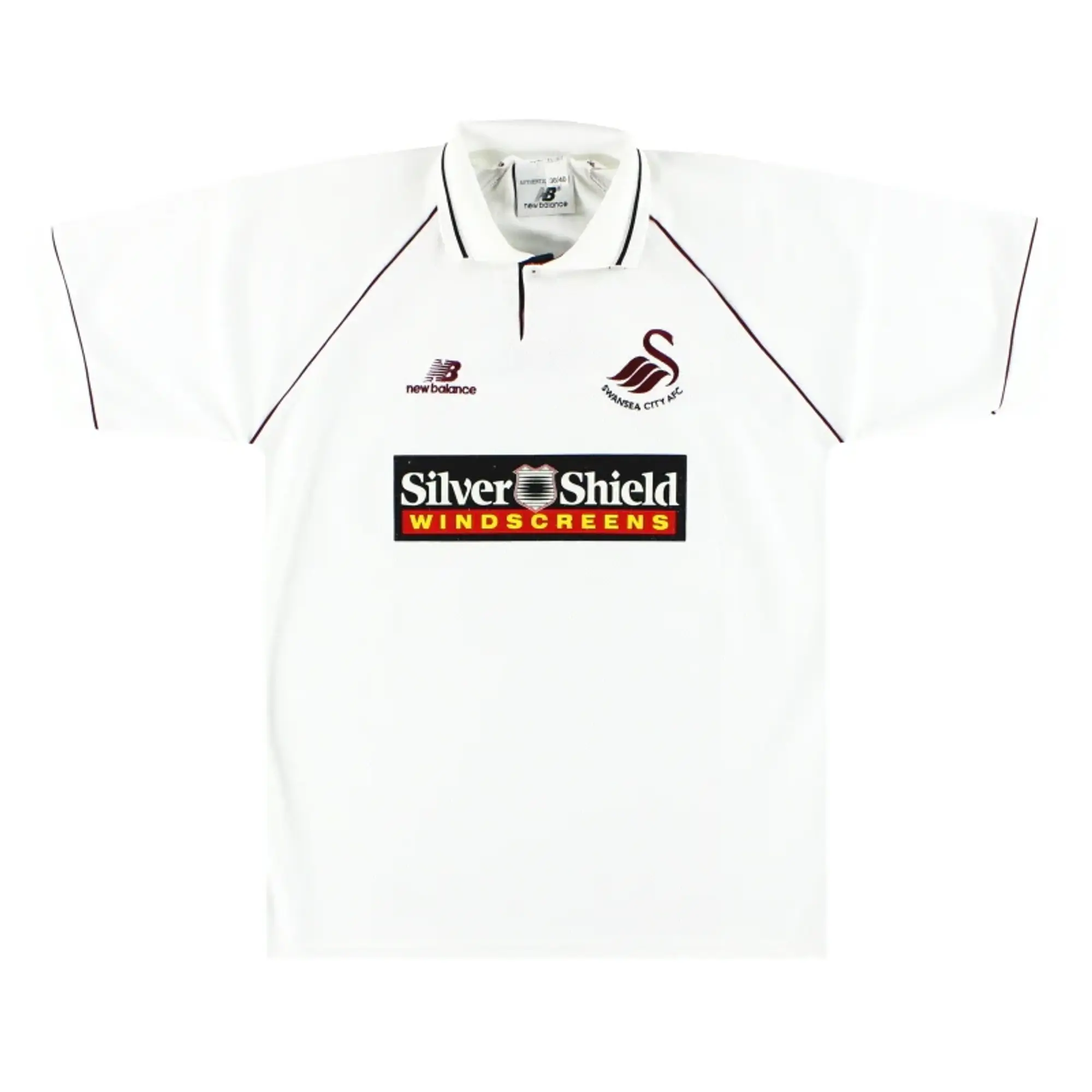 1998-99 Swansea City New Balance Home Shirt *Mint* M - Swansea City / Mint / Medium