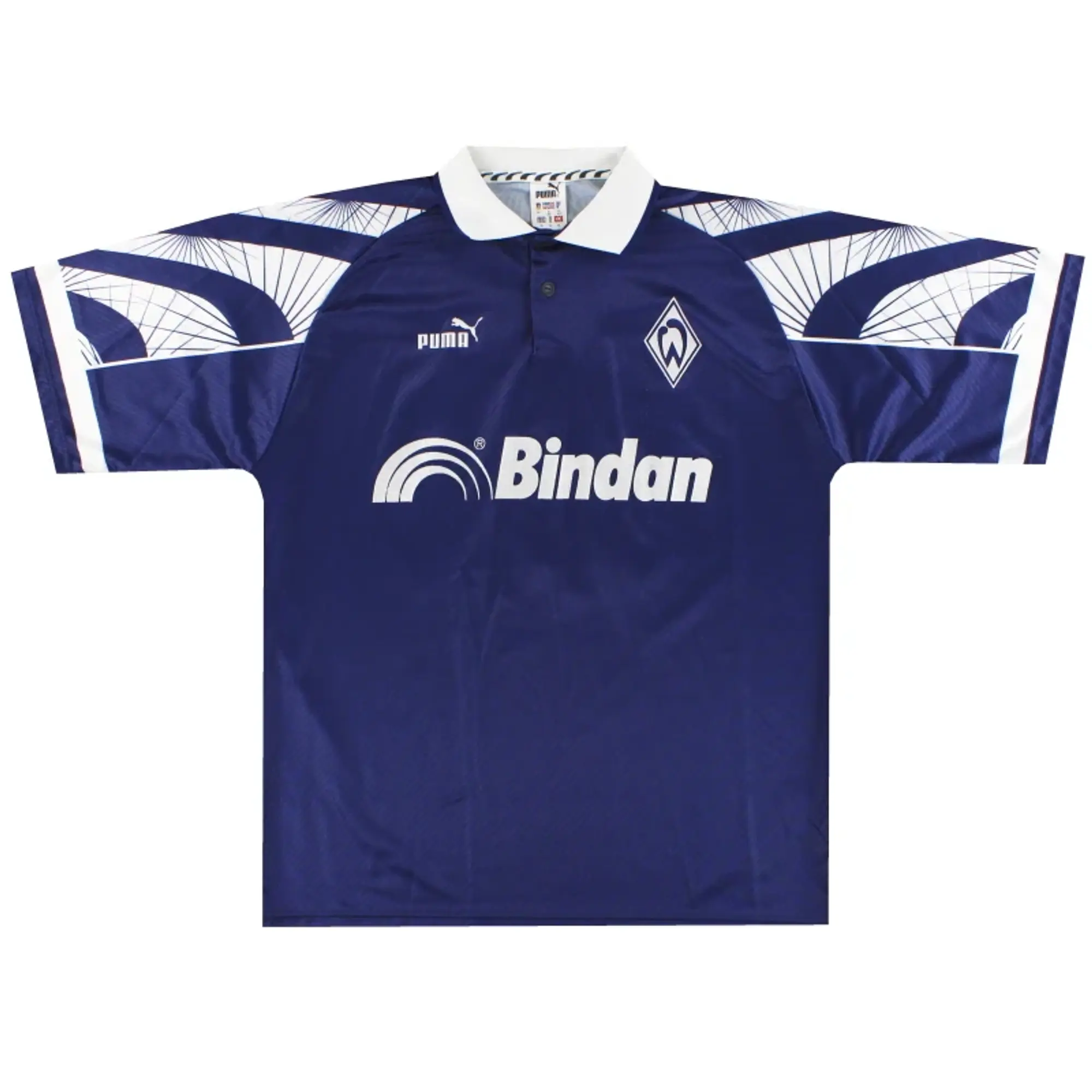 1996-97 Werder Bremen Puma Away Shirt #16 XL - Werder Bremen / Excellent / XL