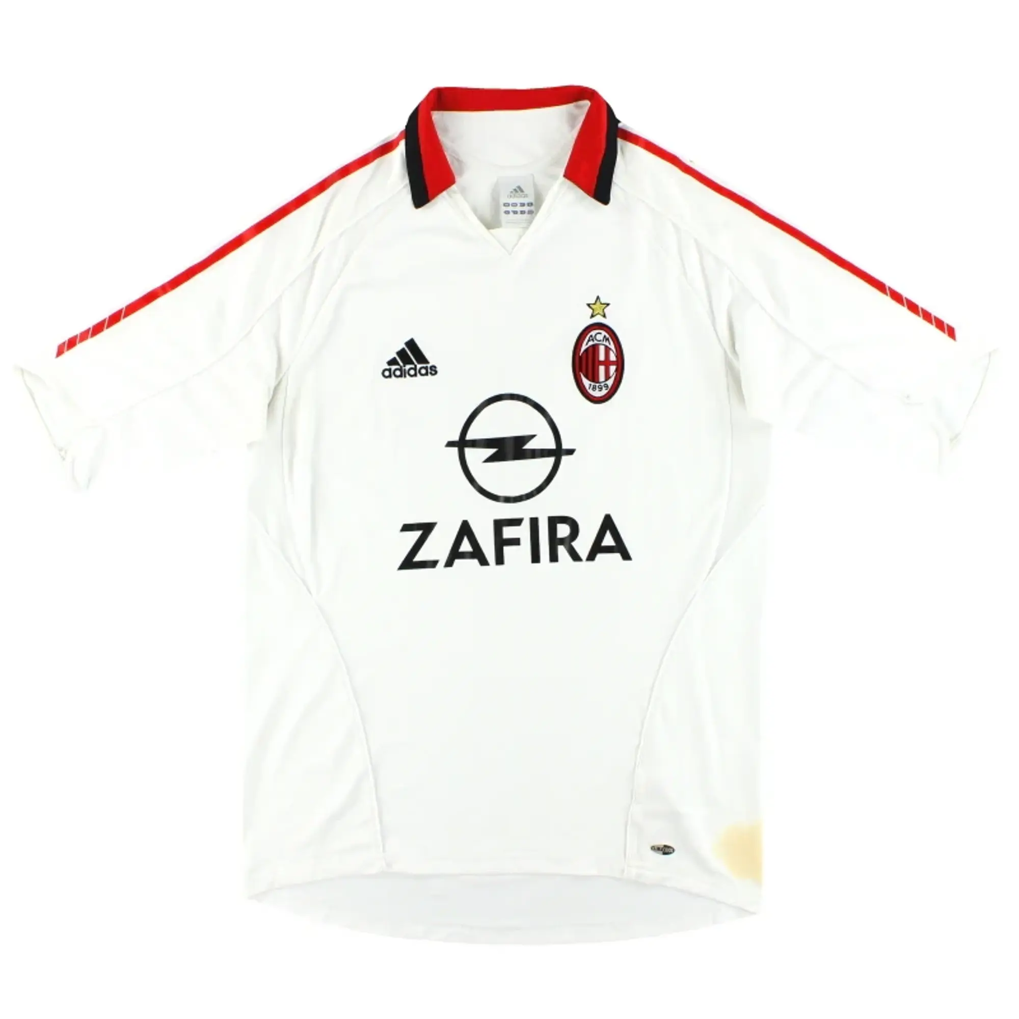2005-06 AC Milan adidas Away Shirt M - AC Milan / Very Good / Medium