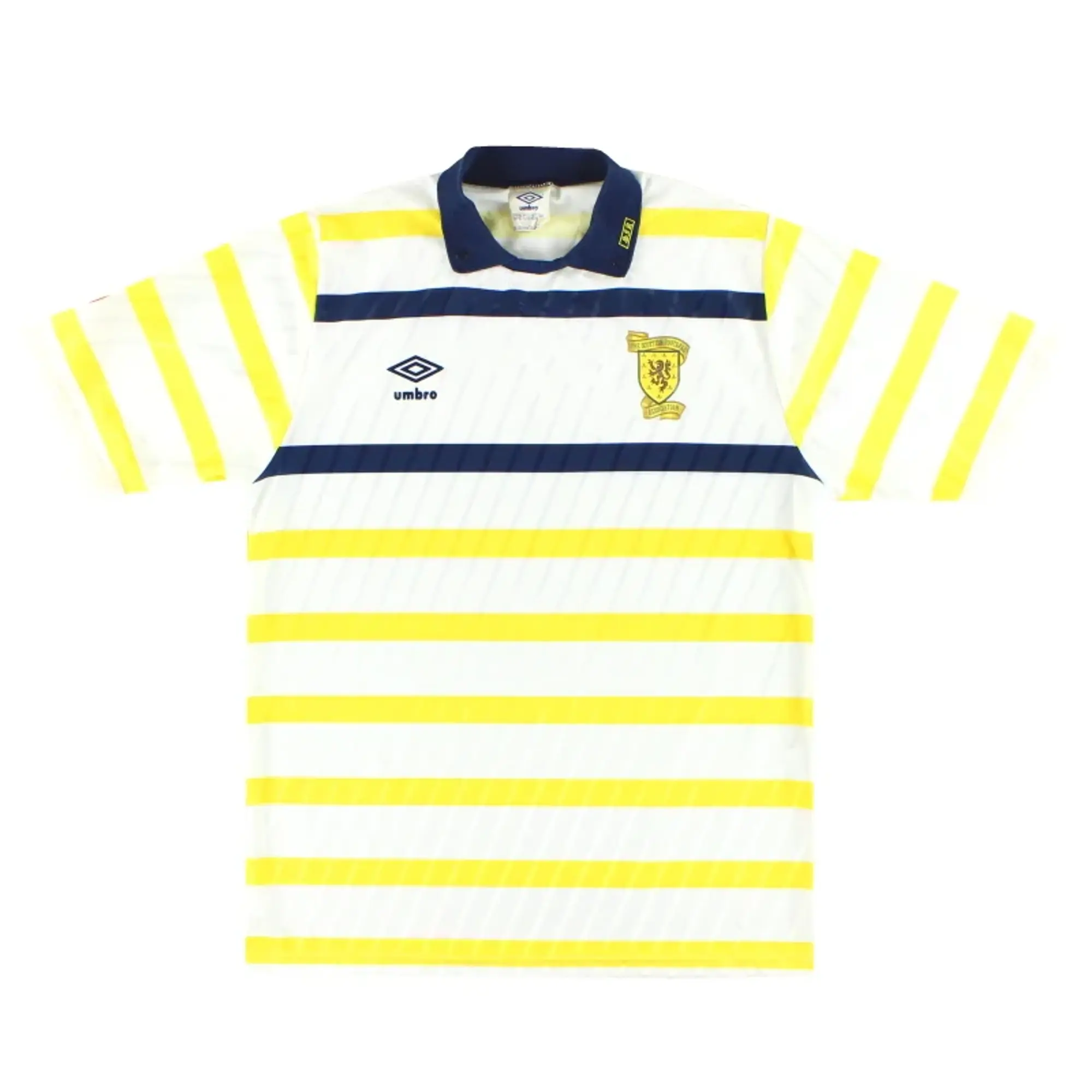 1988-91 Scotland Umbro Away Shirt *Mint* M - Scotland / Mint / Medium