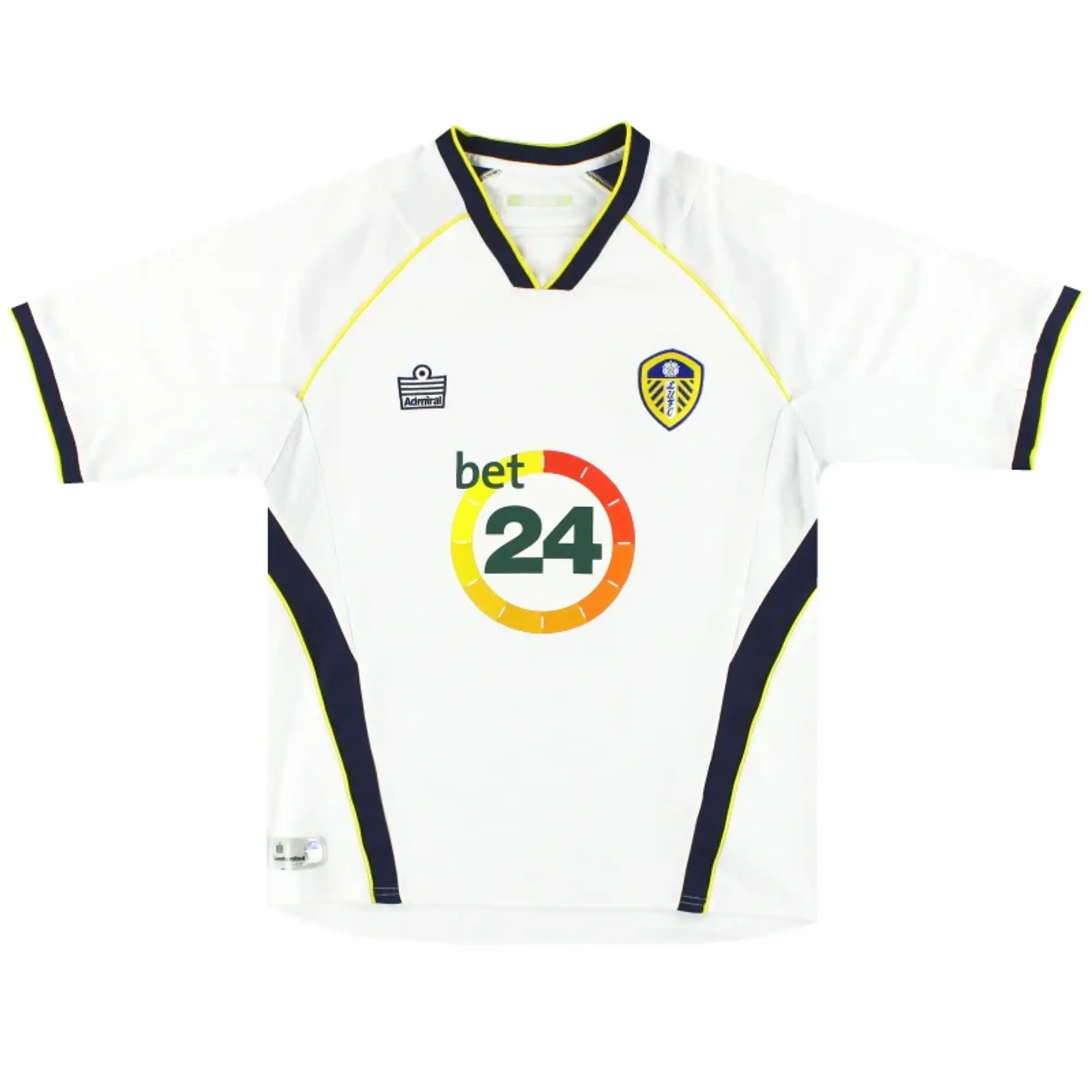 2006-07 Leeds Admiral Home Shirt L - Leeds / Excellent / Large