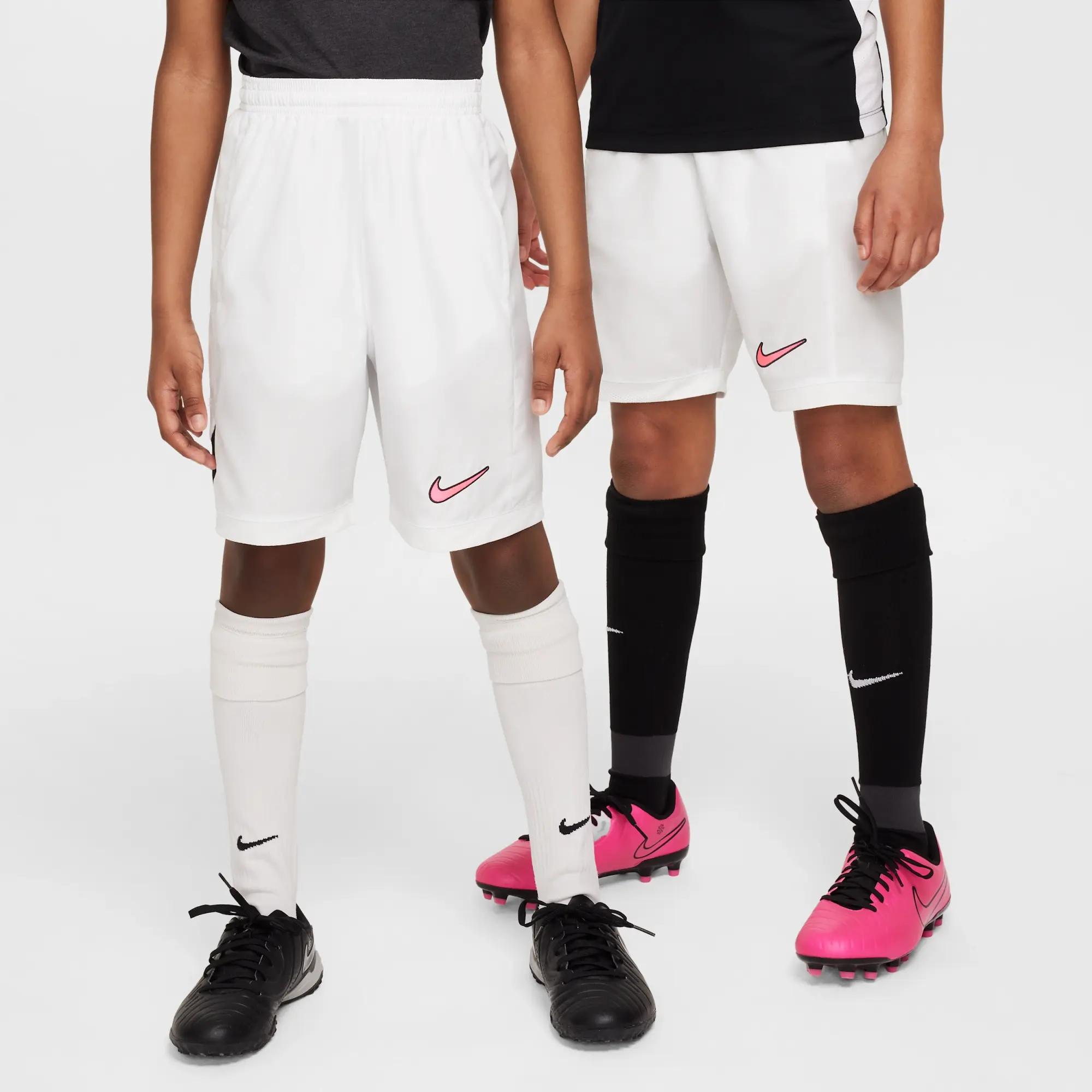 Nike Academy Older Kids' Dri-FIT Football Shorts - White - Polyester