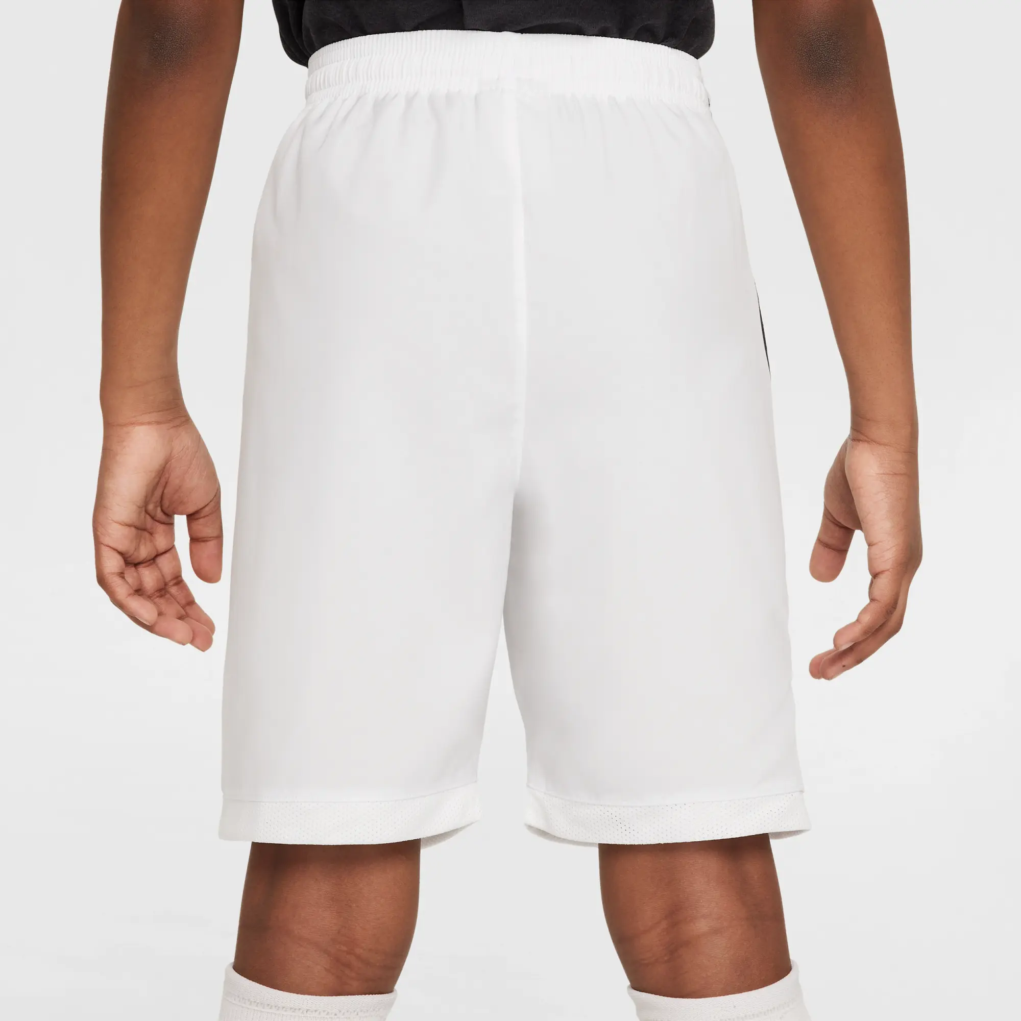 Nike Academy Older Kids' Dri-FIT Football Shorts - White - Polyester