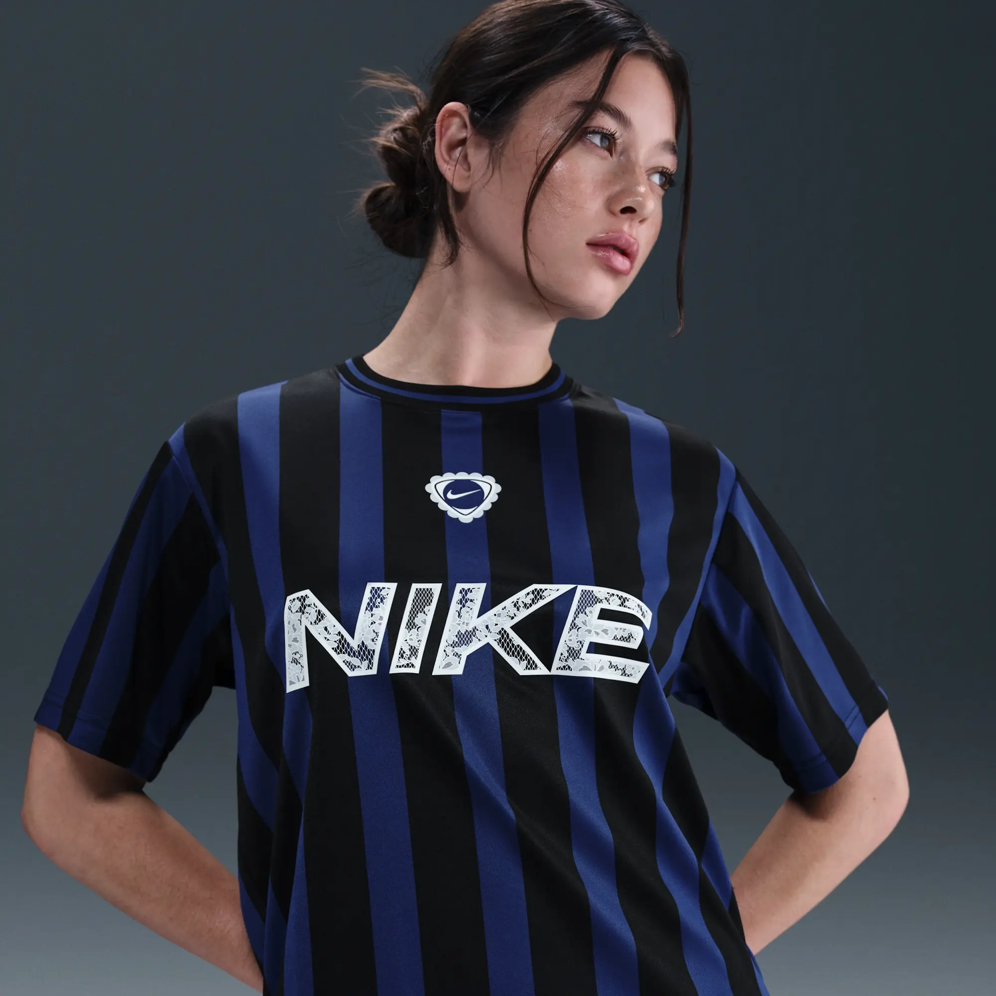 Nike Sportswear Women's Football Shirt - Blue - Polyester
