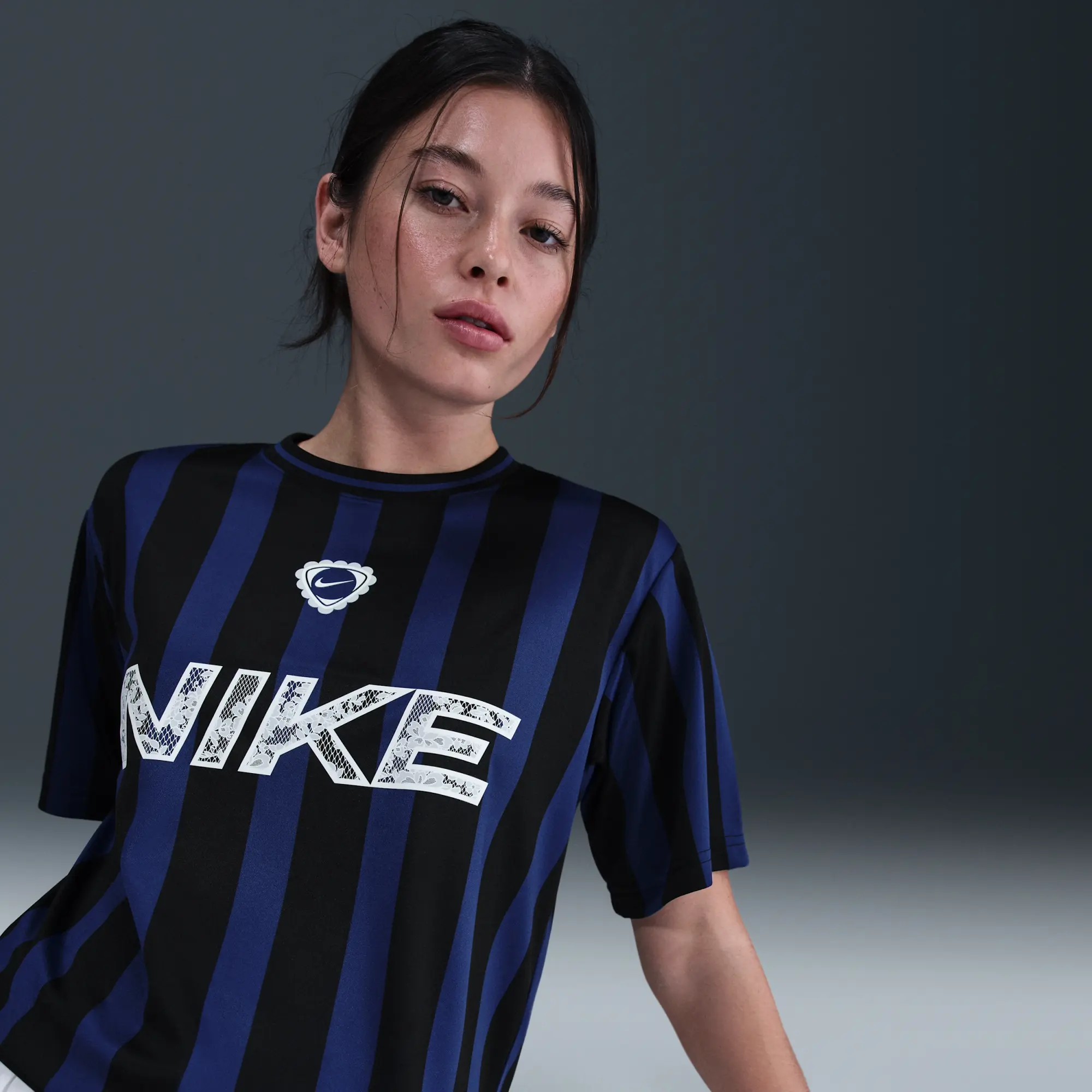 Nike Sportswear Women's Football Shirt - Blue - Polyester