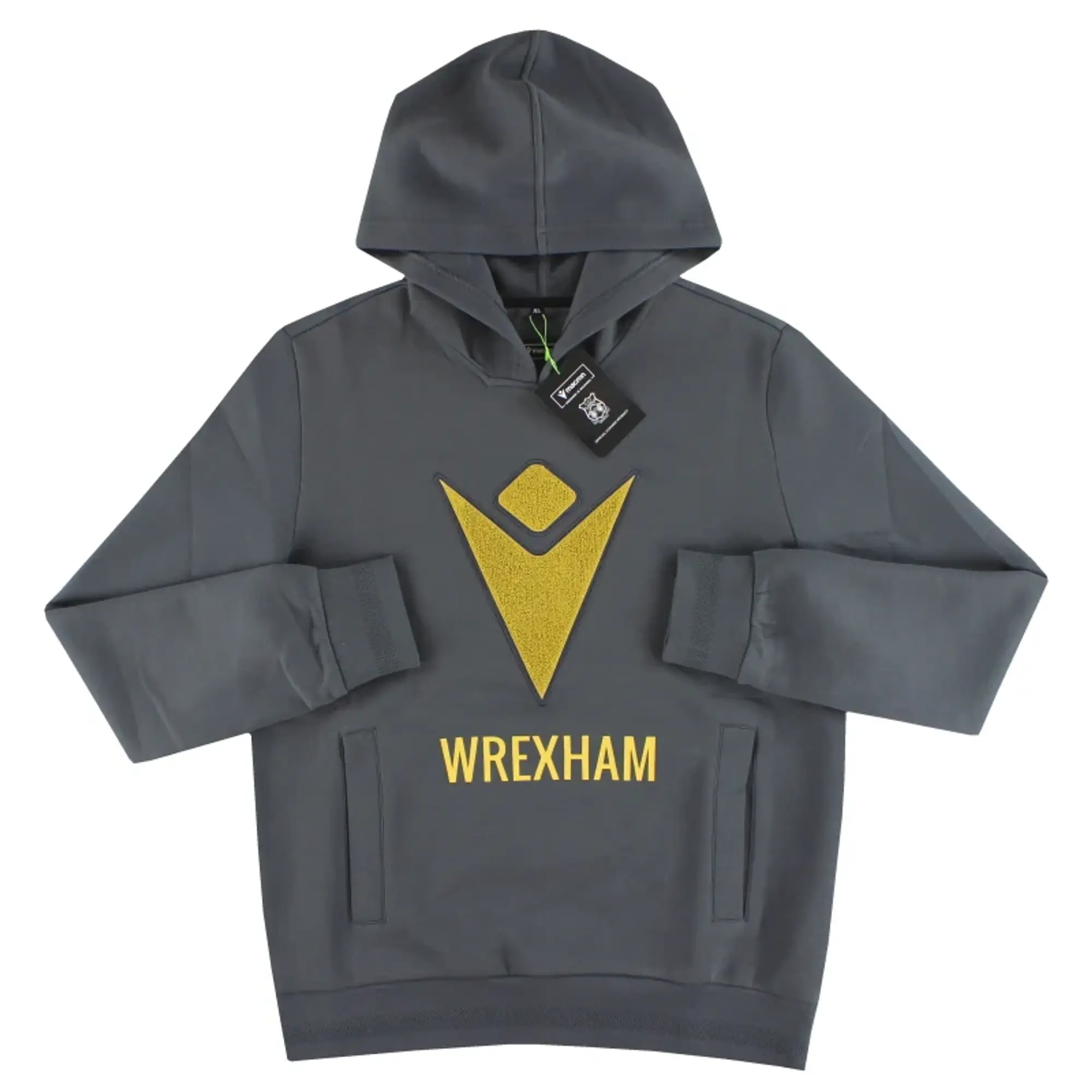 2024-25 Wrexham Macron Travel Hoodie *w/tags* XL - Wrexham / w/tags / XL