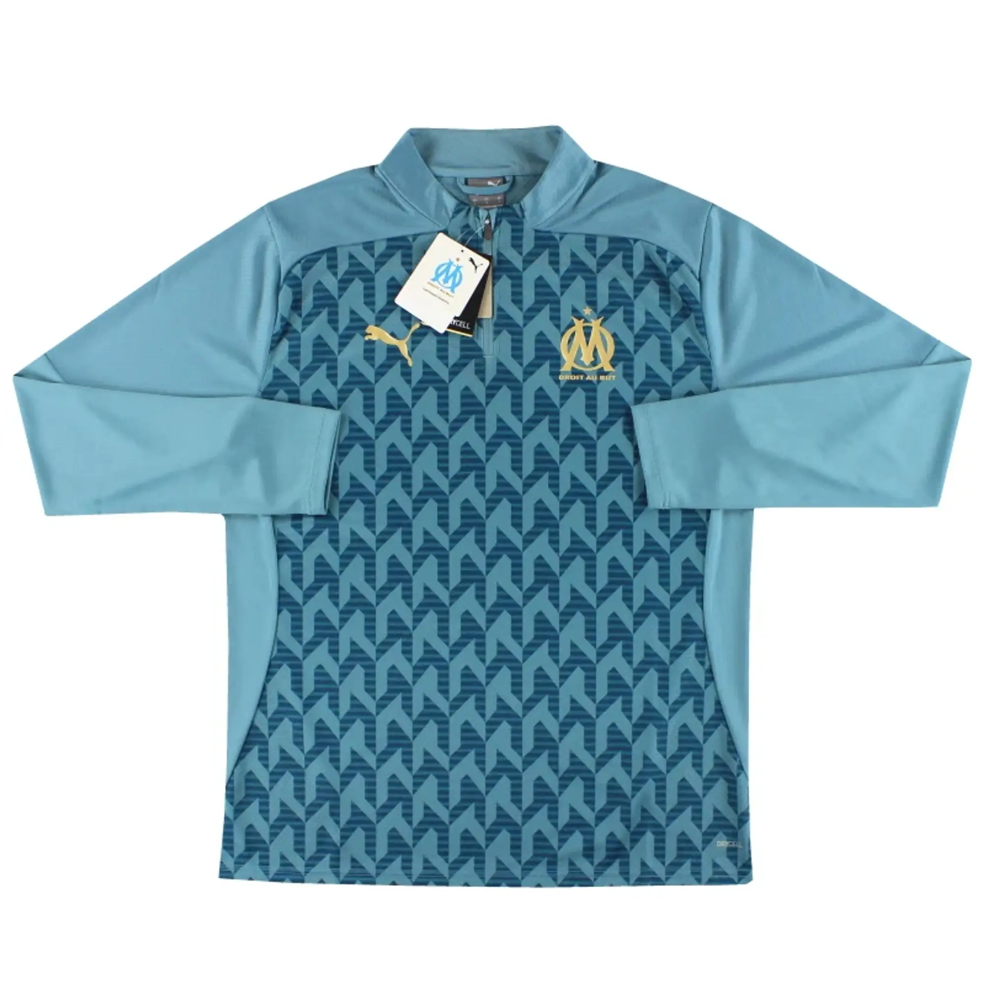 2024-25 Marseille Puma Pre-Match 1/4 Zip Training Top *BNIB* - Olympique Marseille / BNIB / Medium