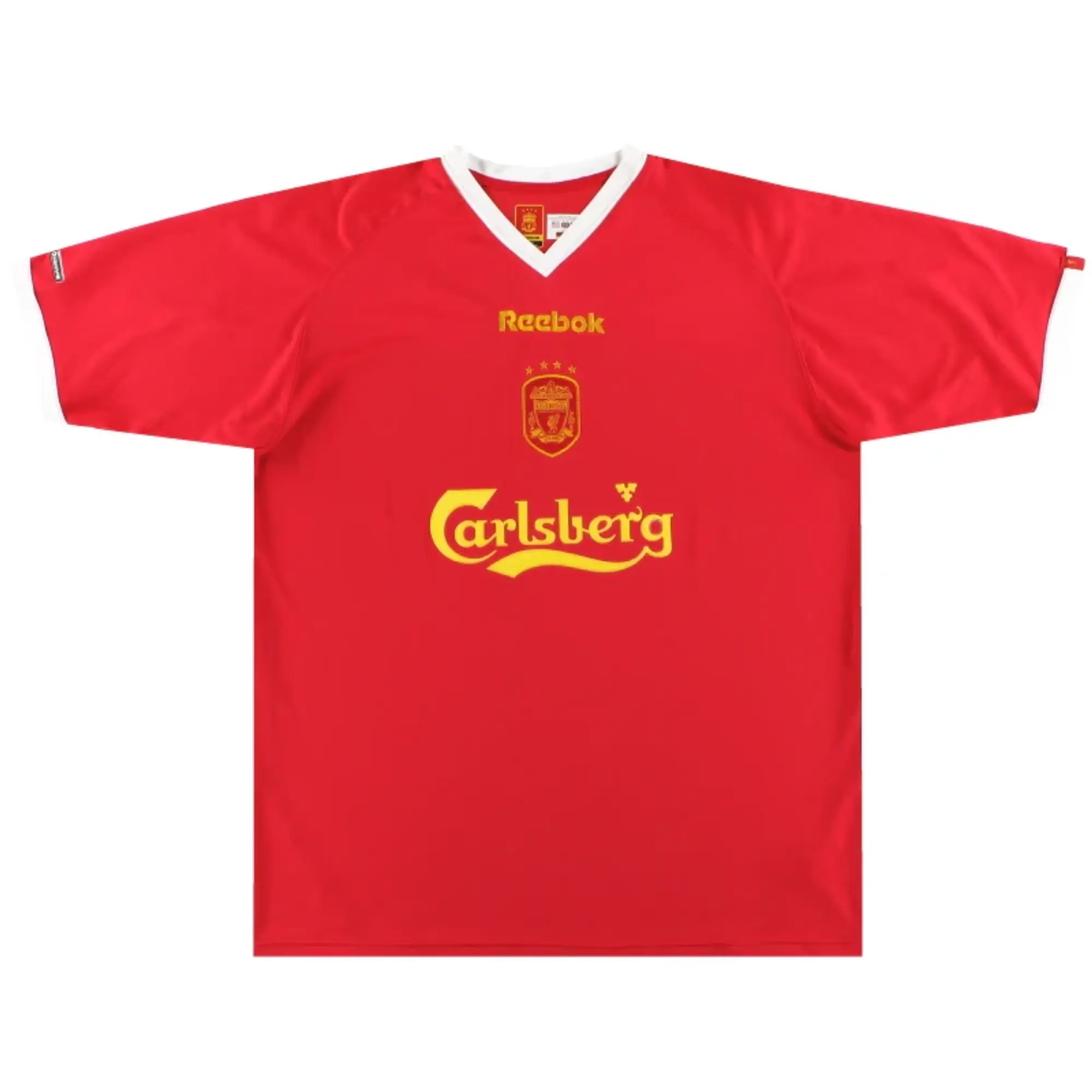 2001-03 Liverpool Reebok European Shirt L - Liverpool / Excellent / Large