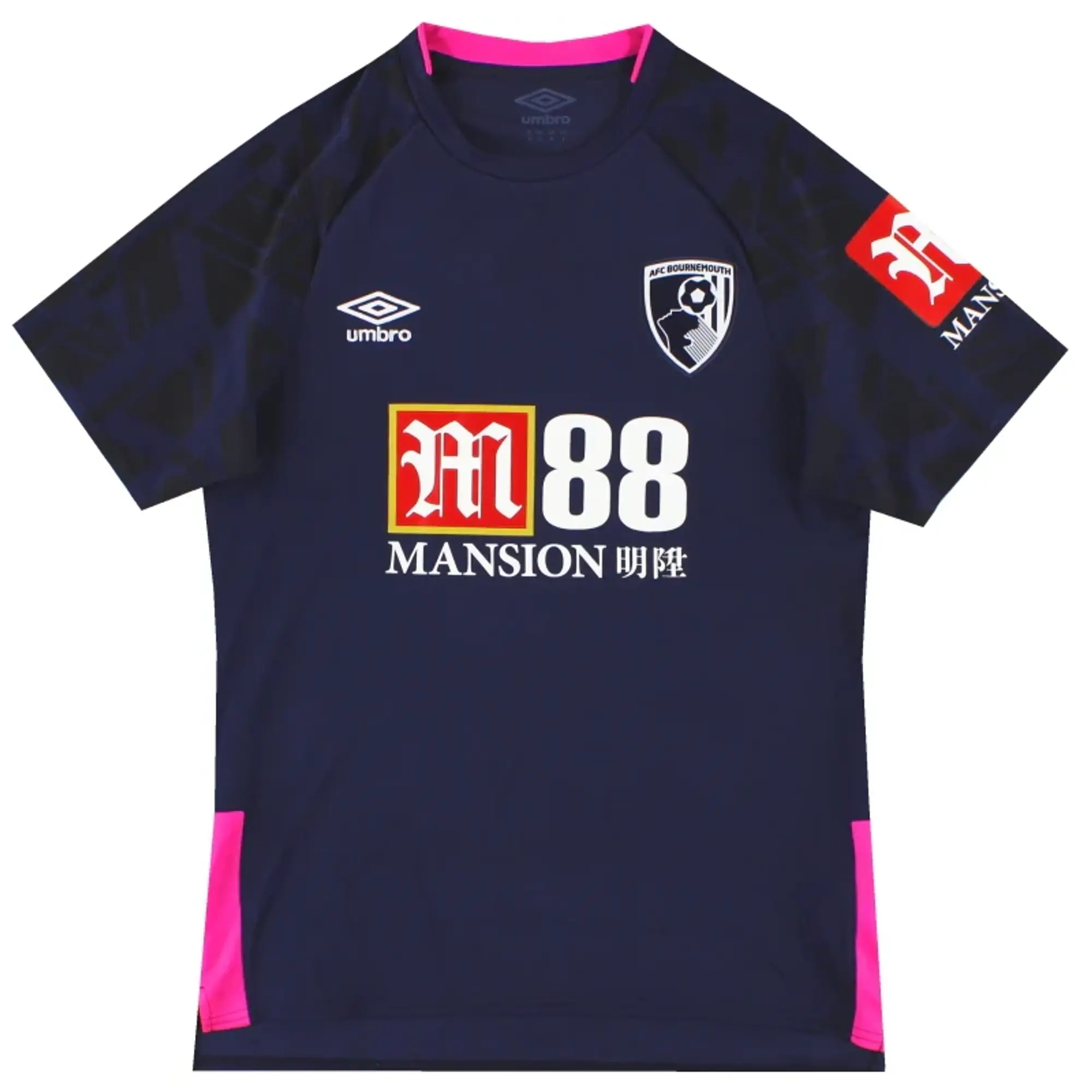 2019-20 Bournemouth Umbro Away Shirt *Mint* S - Bournemouth / Mint / Small