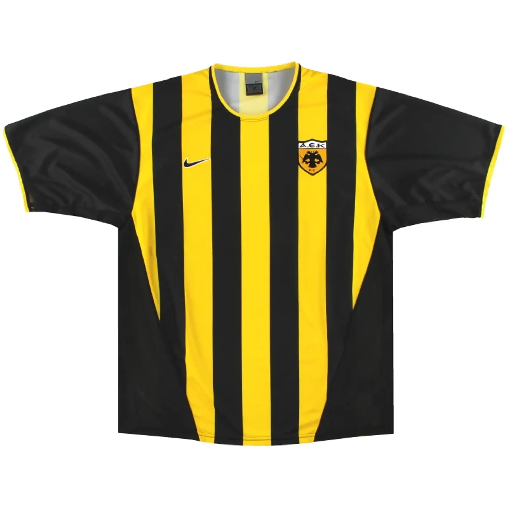 2002-04 AEK Athens Nike Home Shirt S - Greek Clubs / Excellent / Small