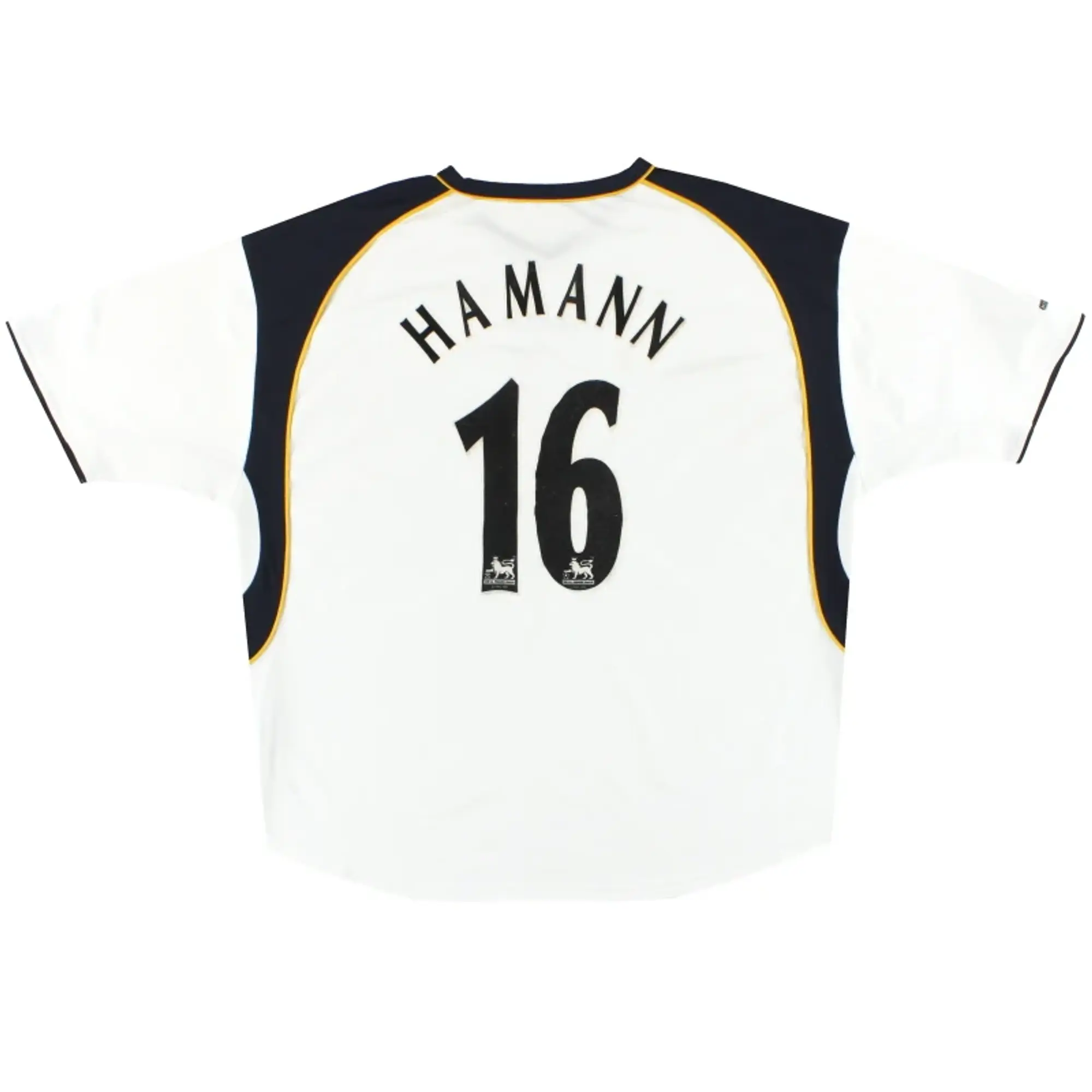 2001-03 Liverpool Reebok Away Shirt Hamann #16 XXL - Liverpool / Very Good / XXL