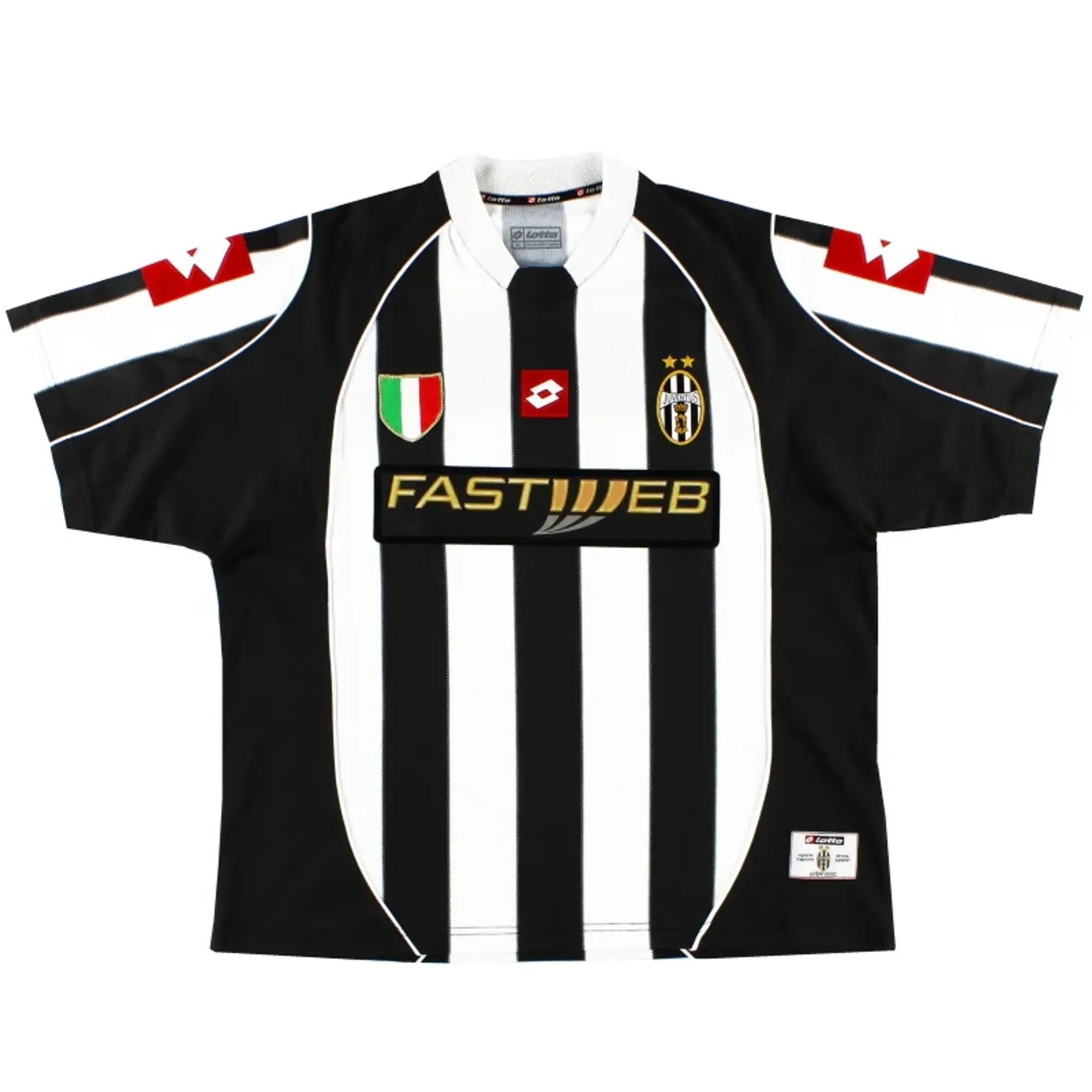 2002-03 Juventus Lotto Home Shirt L - Juventus / Excellent / Large