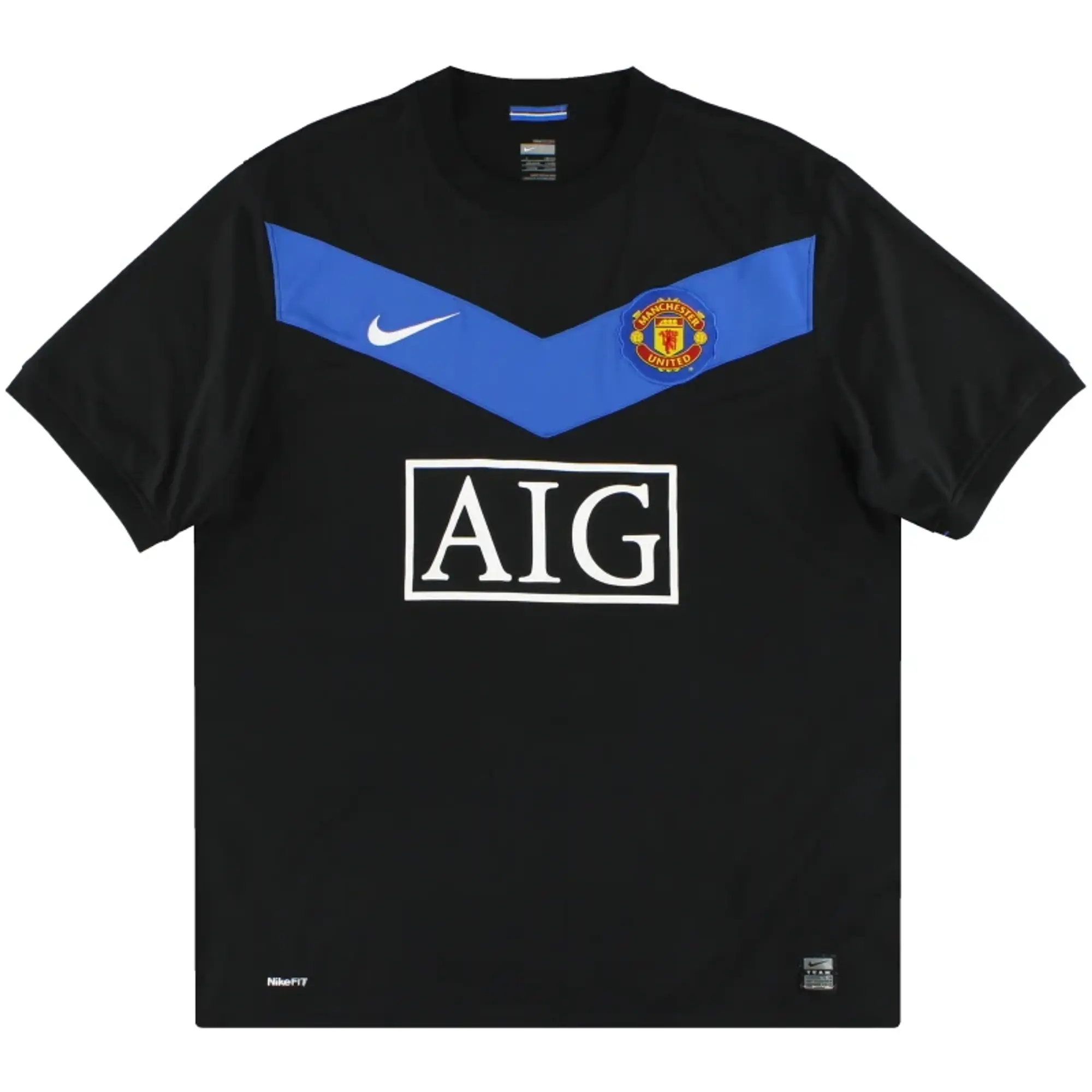2009-10 Manchester United Nike Away Shirt *Mint* M - Manchester United / Mint / Medium