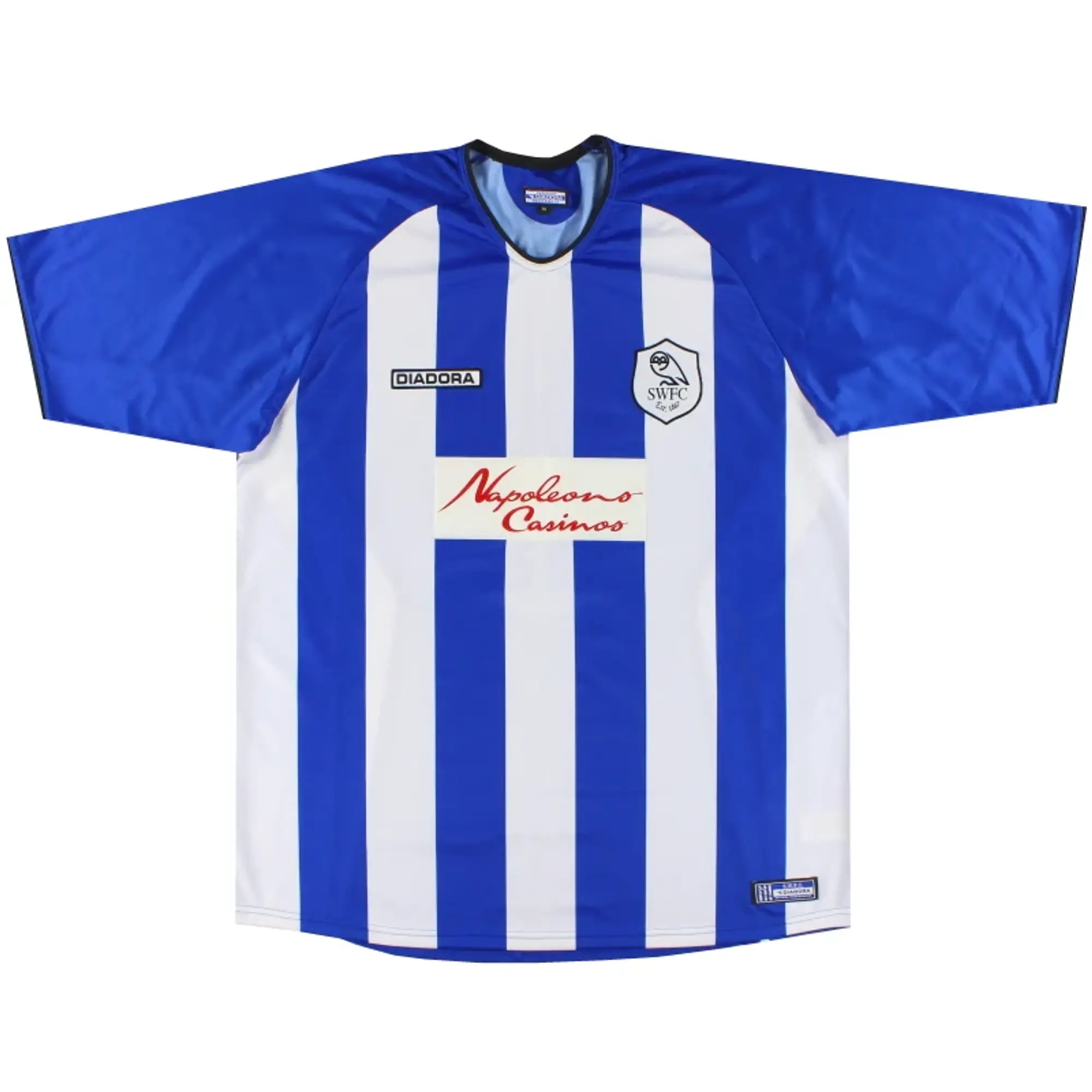 2003-05 Sheffield Wednesday Home Shirt *Mint* XXL - Sheffield Wednesday / Mint / XXL
