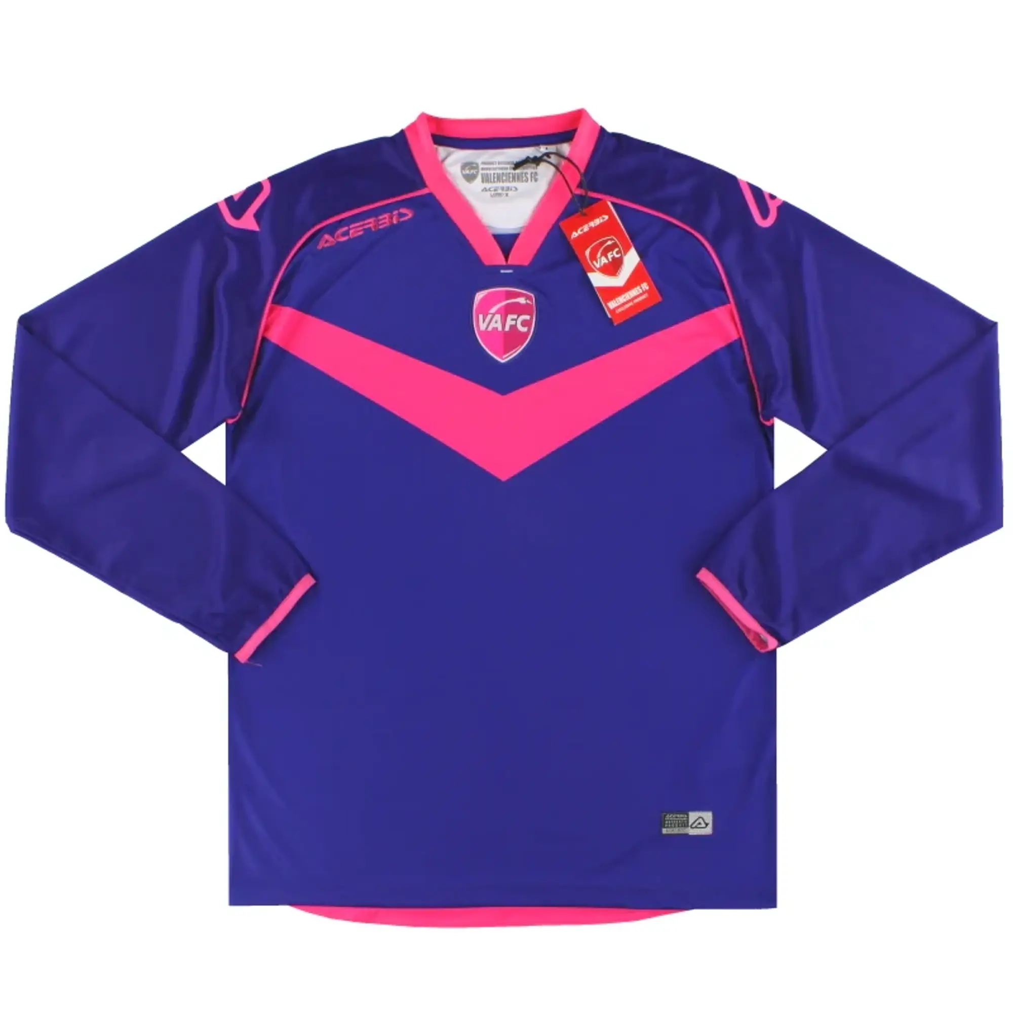 2018-19 Valenciennes Acerbis Third Shirt *w/tags* L/S L - Other French Clubs / w/tags / Large