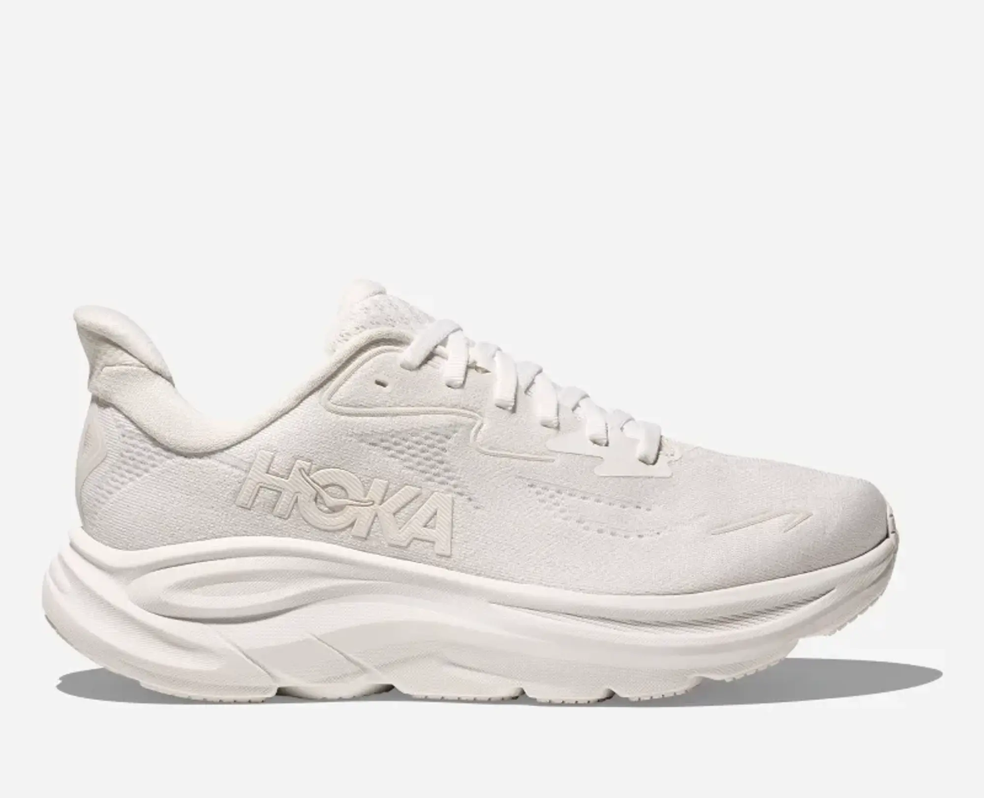Hoka Men's Clifton 10 Road Running Shoes In White