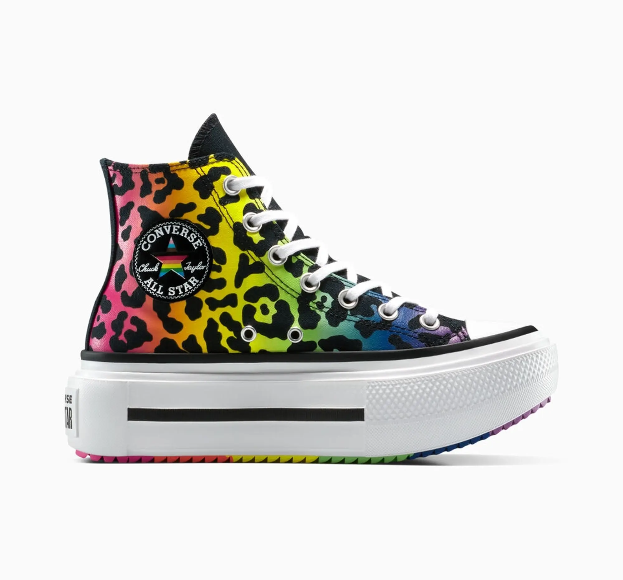 Converse Chuck Taylor All Star Lift Double Stack Platform Pride - 