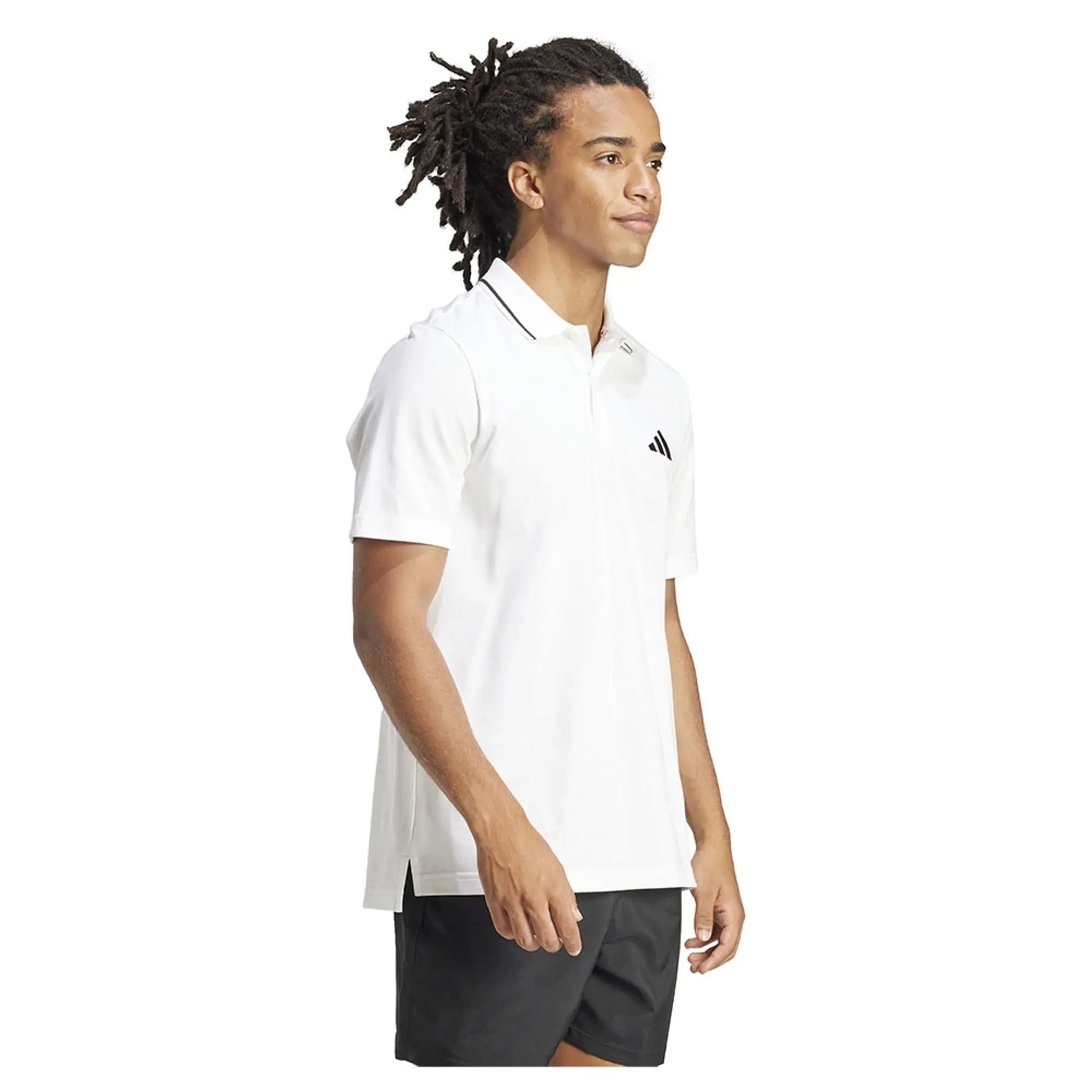 Manchester United x adidas Essentials Pique Polo Shirt White