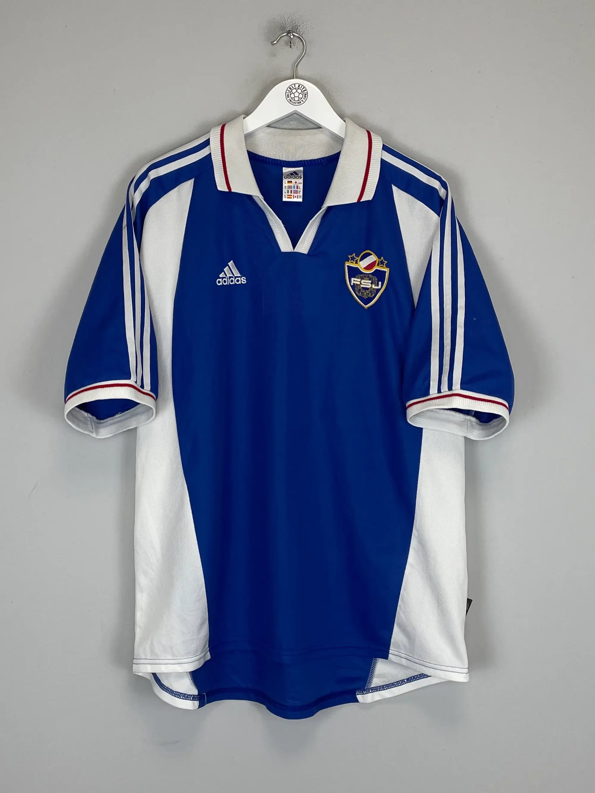 2000/01 YUGOSLAVIA HOME SHIRT (XL) ADIDAS | Cult Kits
