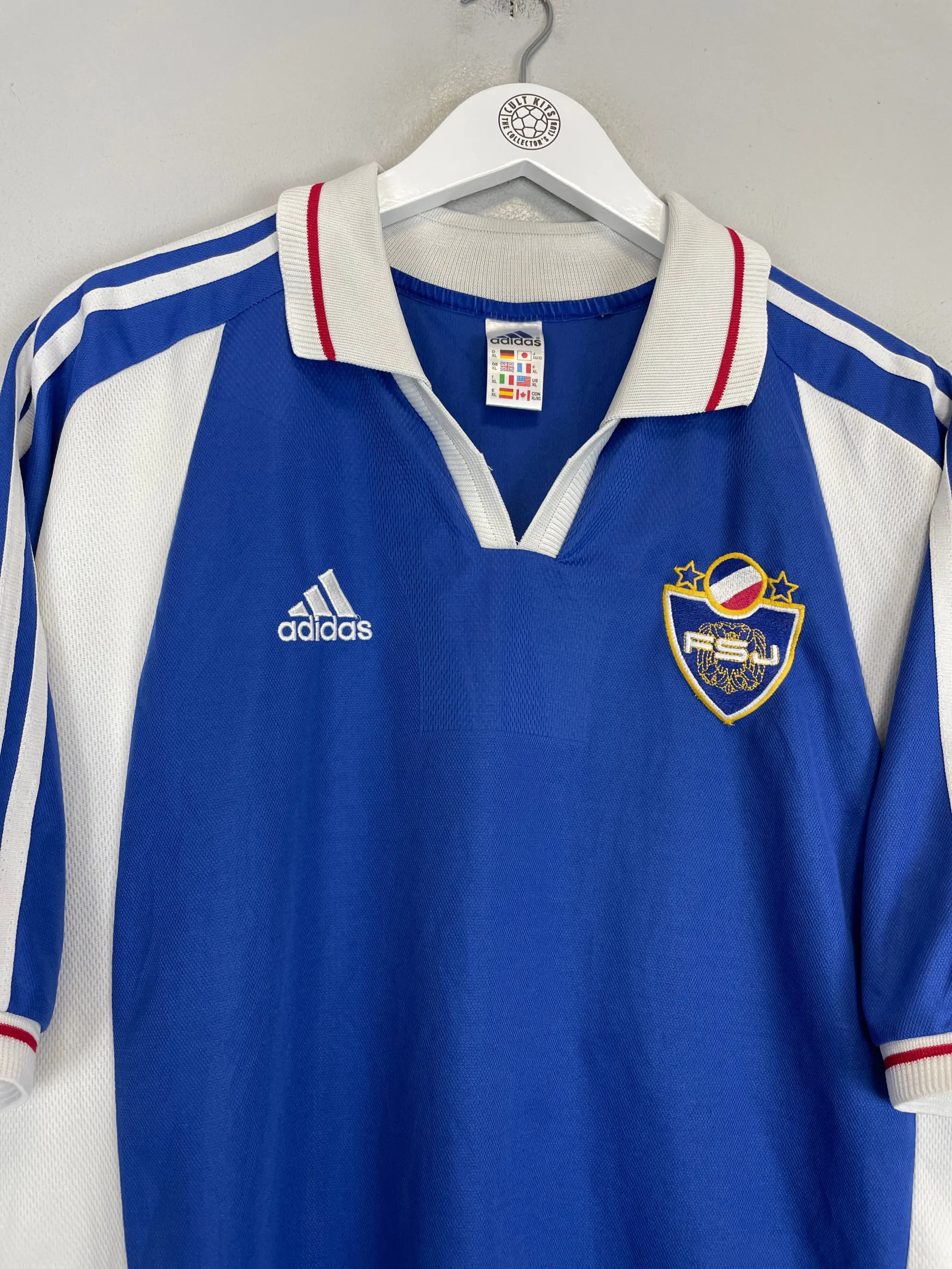 2000/01 YUGOSLAVIA HOME SHIRT (XL) ADIDAS | Cult Kits