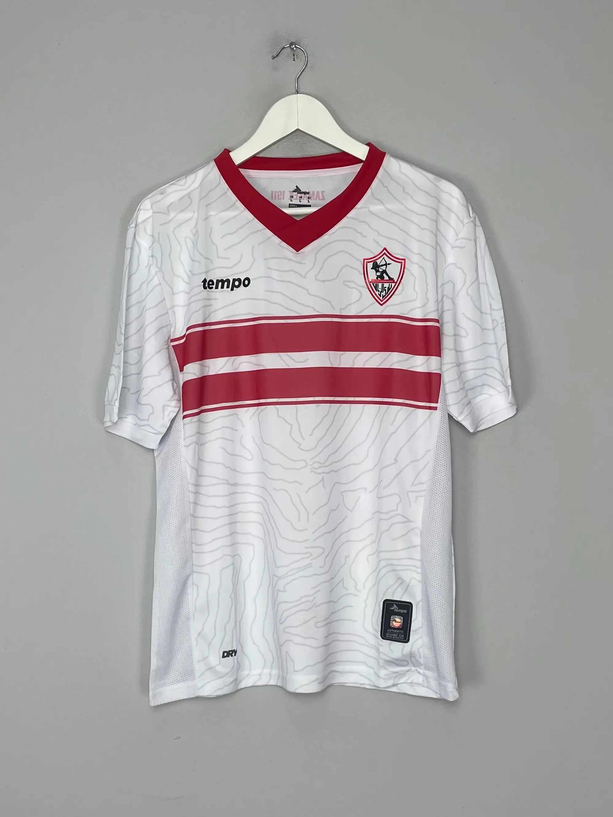 CULT KITS - 2021/22 ZAMALEK *BNIB* HOME SHIRT (MULTIPLE SIZES) TEMPO, Medium / Zamalek / 2021