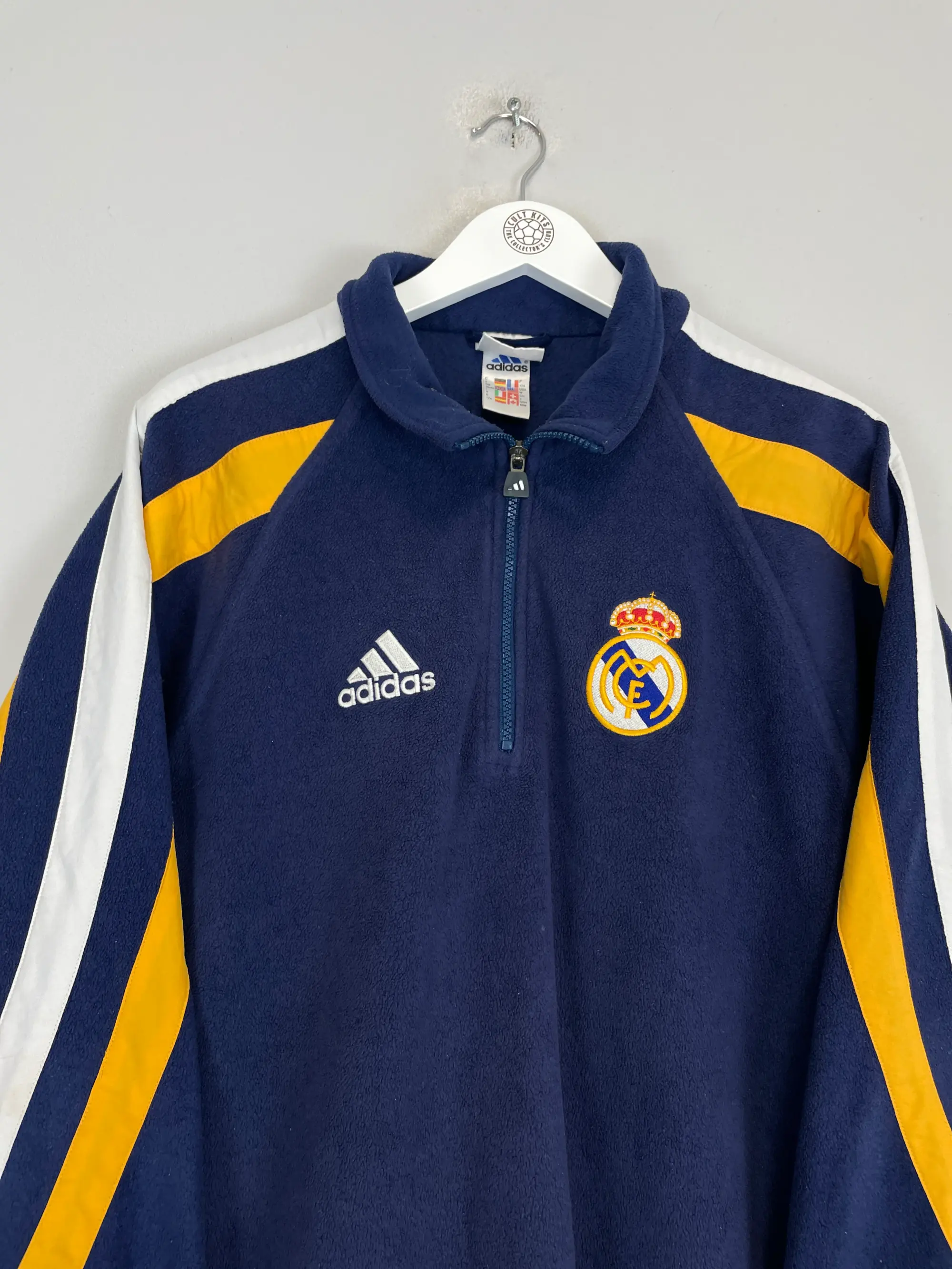 1998/99 REAL MADRID 1/4 ZIP FLEECE (M) ADIDAS | Cult Kits