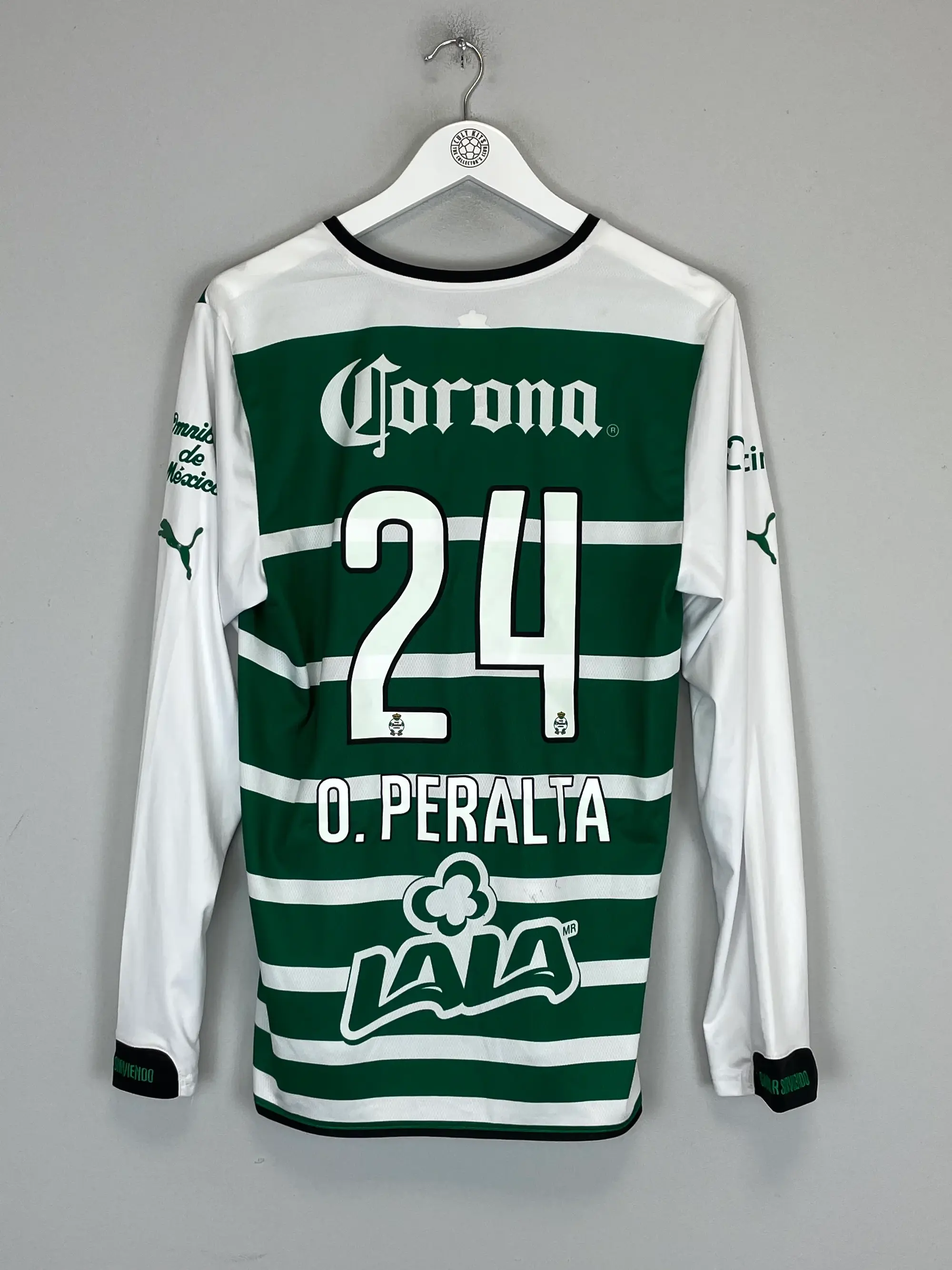 2014/15 SANTOS LAGUNA O.PERALTA #24 L/S HOME SHIRT (M) PUMA | Cult Kits