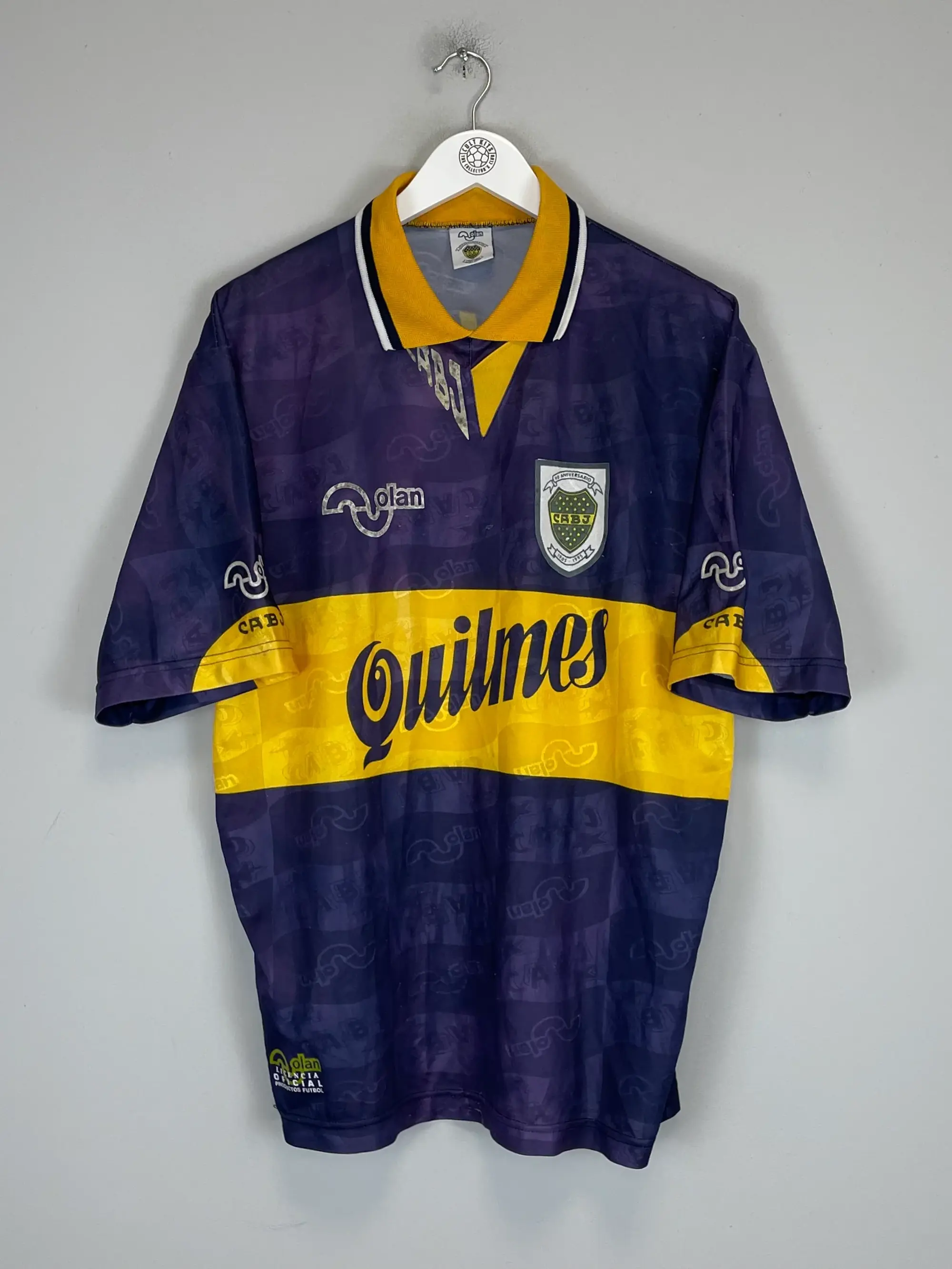 1995/96 BOCA JUNIORS HOME SHIRT (L) OLAN | Cult Kits