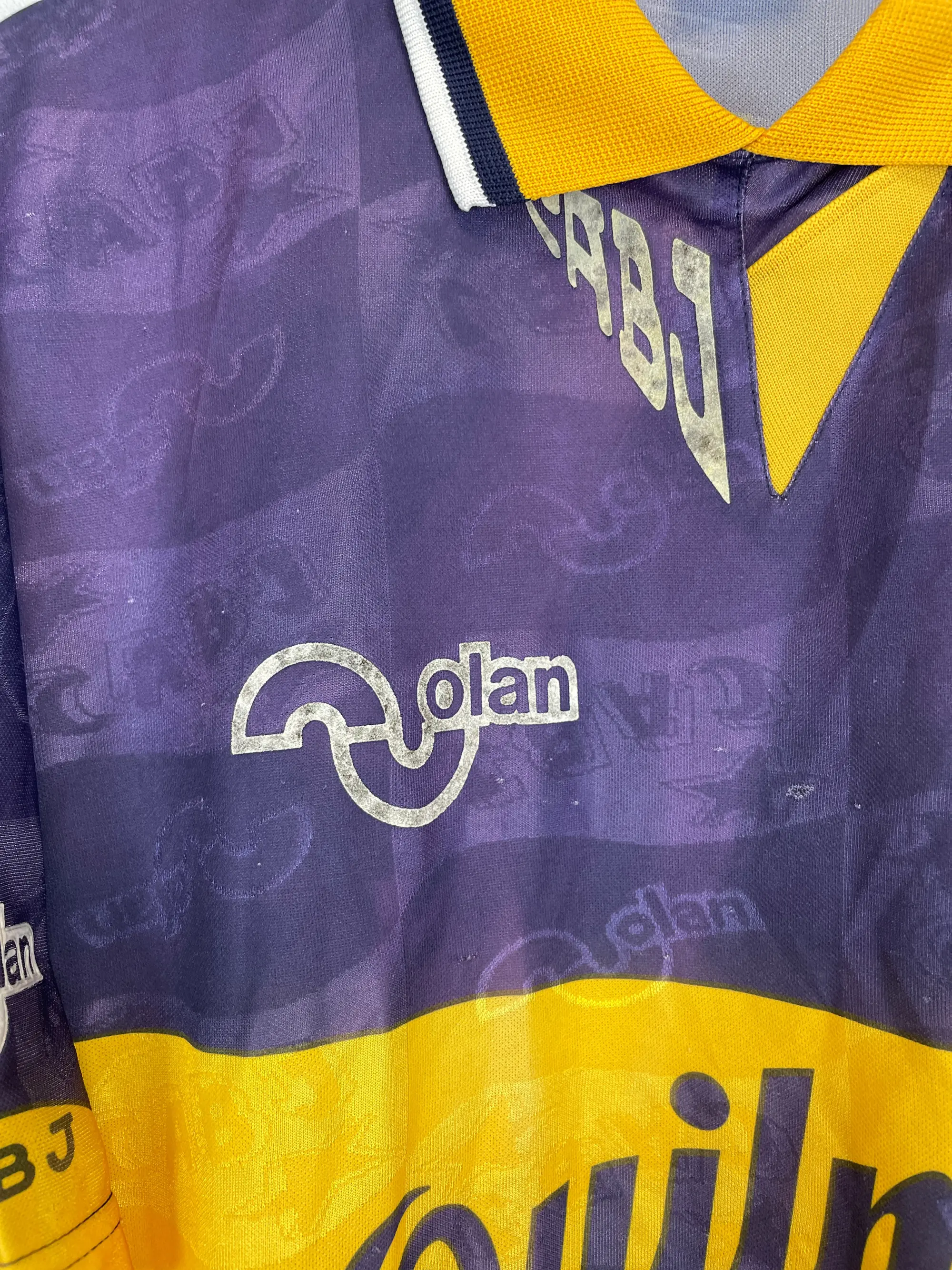 1995/96 BOCA JUNIORS HOME SHIRT (L) OLAN | Cult Kits