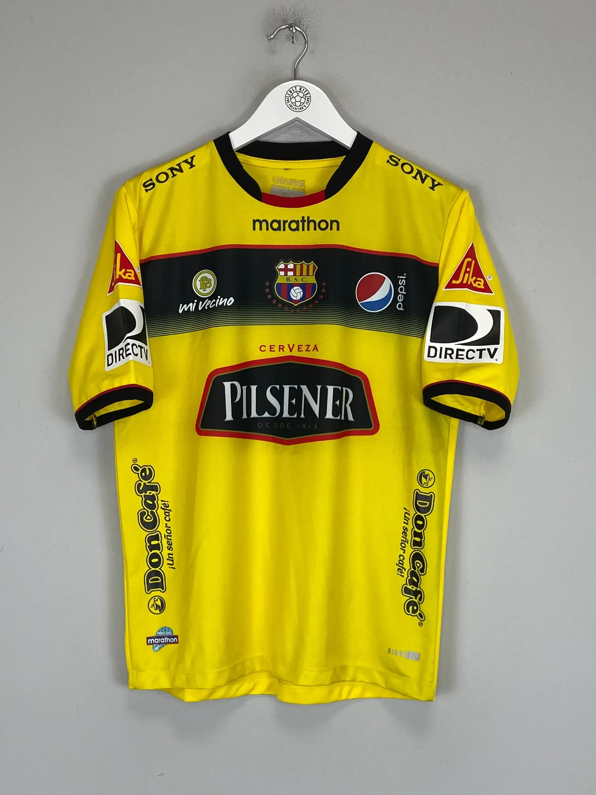 2015 SC BARCELONA RONALDINHO #91 HOME SHIRT (M) MARATHON | Cult Kits