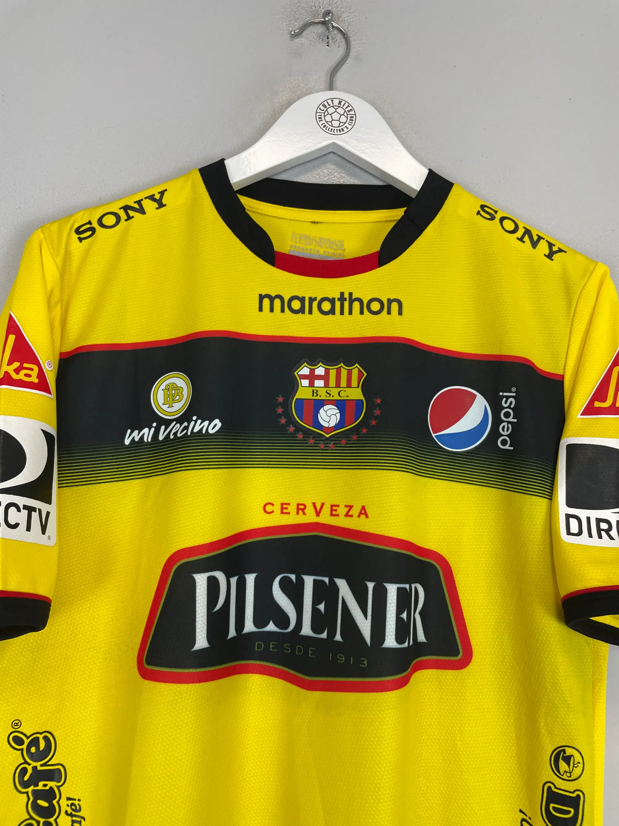 2015 SC BARCELONA RONALDINHO #91 HOME SHIRT (M) MARATHON | Cult Kits