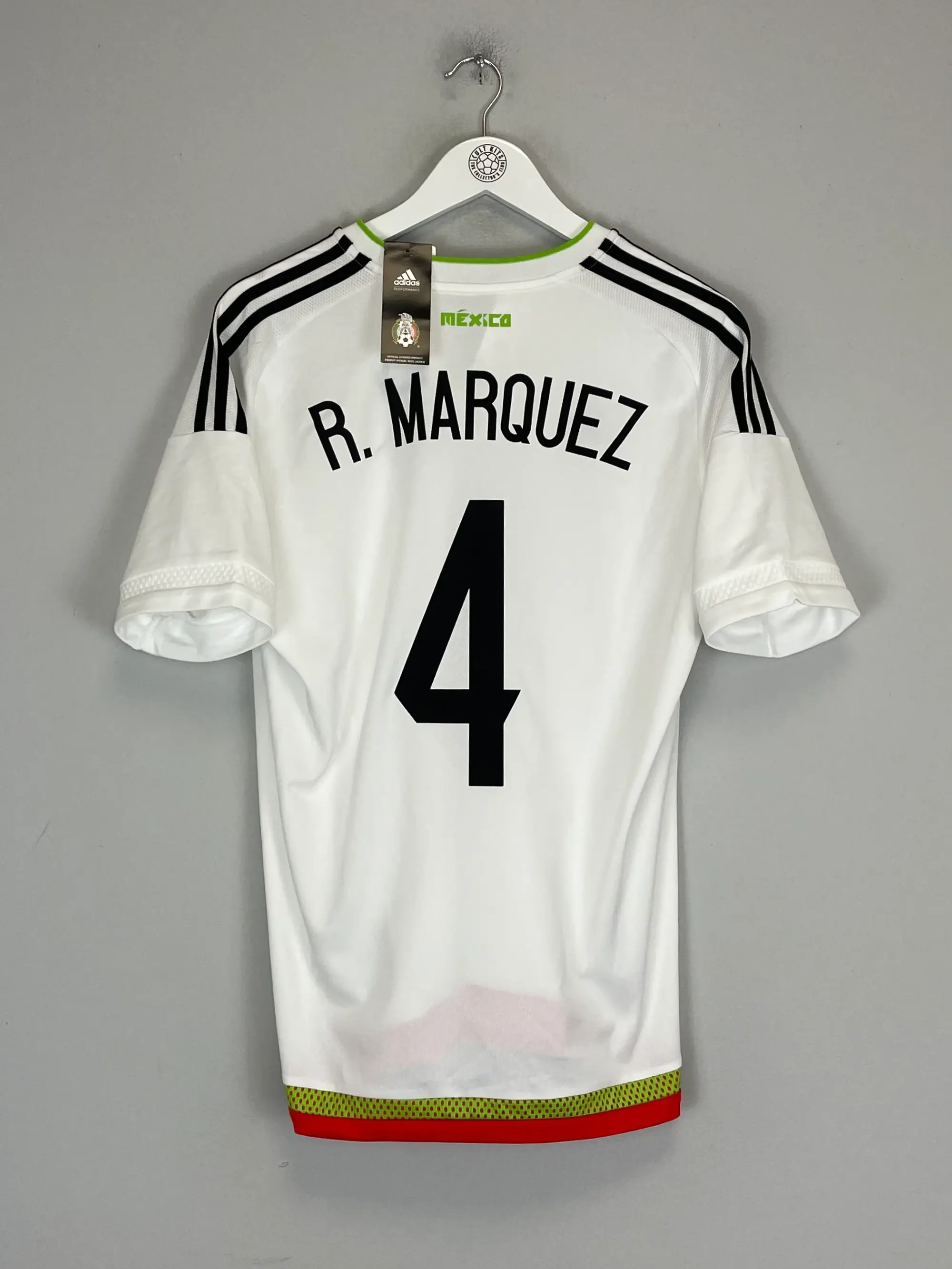 2015/16 MEXICO R.MARQUEZ #4 *BNWT* AWAY SHIRT (M) ADIDAS | Cult Kits