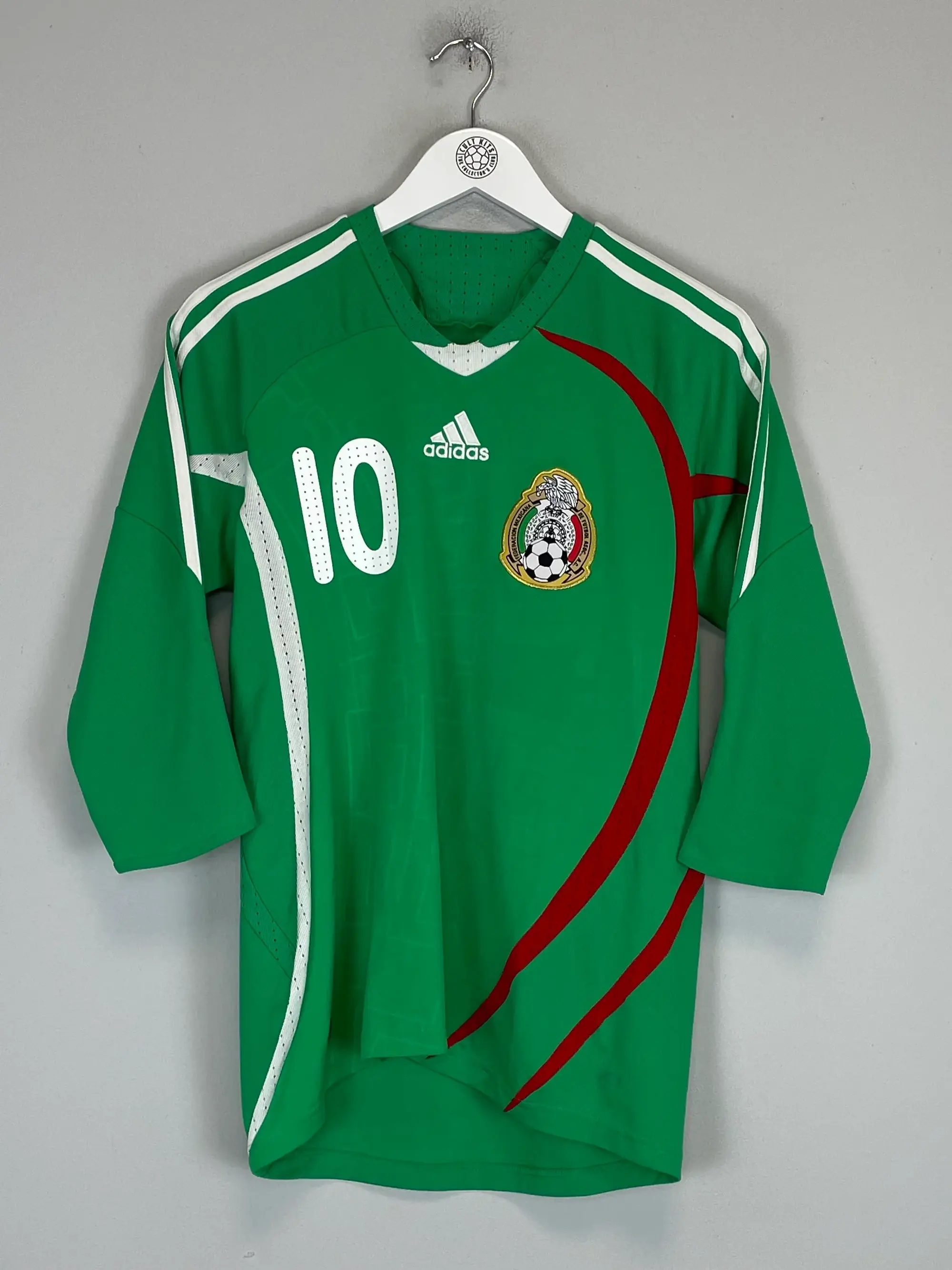 2008/09 MEXICO BLANCO #10 HOME SHIRT (S) ADIDAS | Cult Kits
