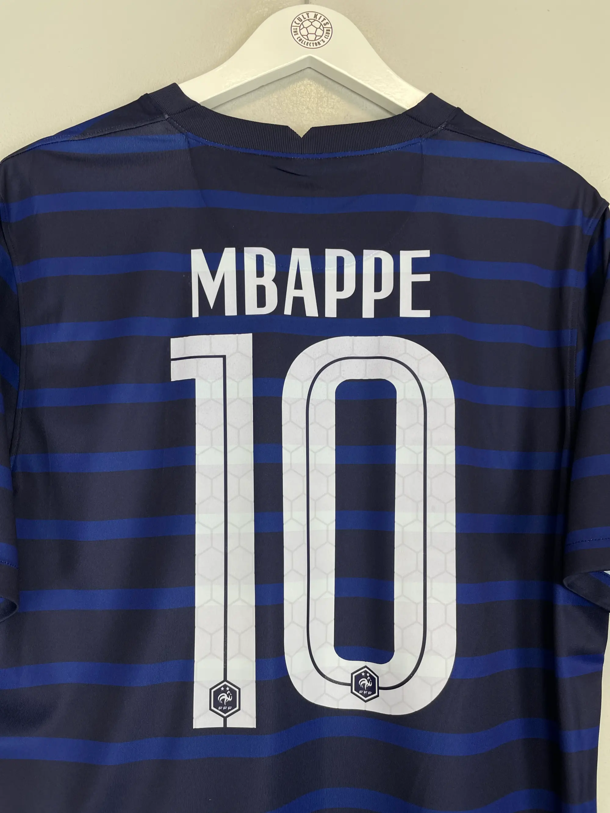 2020/21 FRANCE MBAPPE #10 HOME SHIRT (L) NIKE | Cult Kits