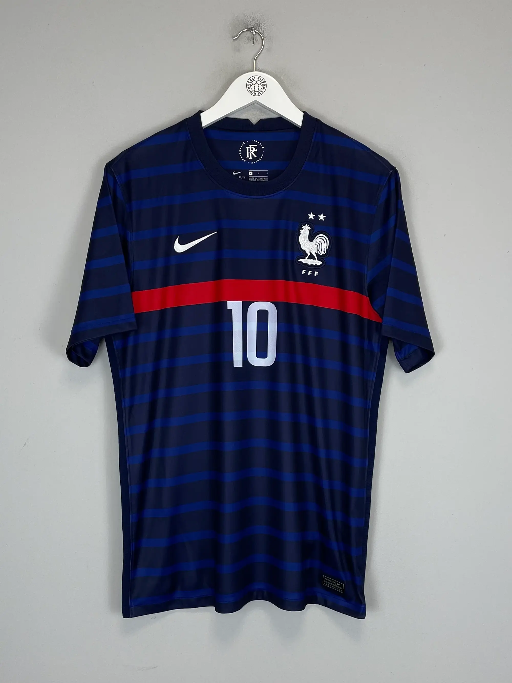 2020/21 FRANCE MBAPPE #10 HOME SHIRT (L) NIKE | Cult Kits