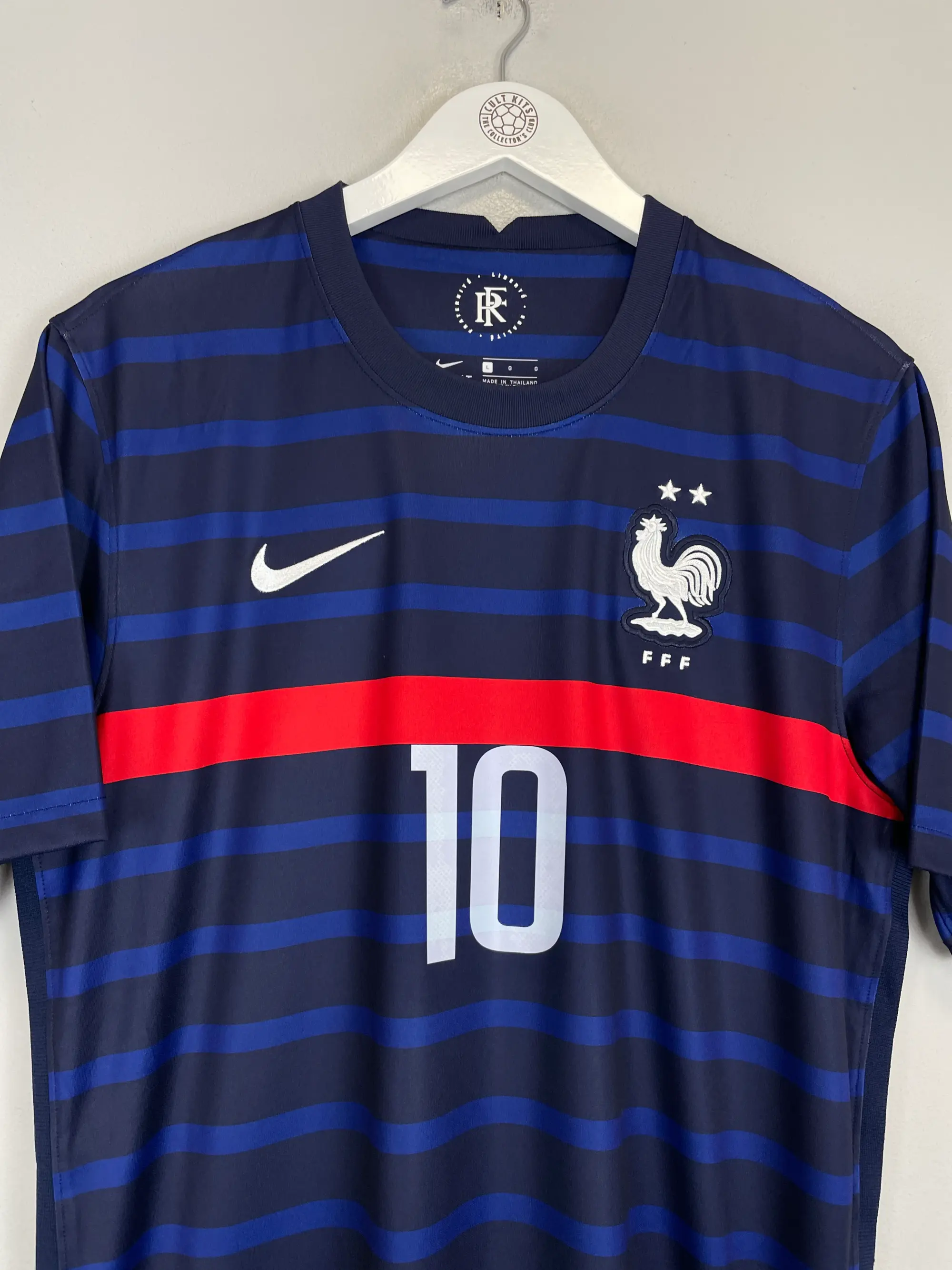 2020/21 FRANCE MBAPPE #10 HOME SHIRT (L) NIKE | Cult Kits