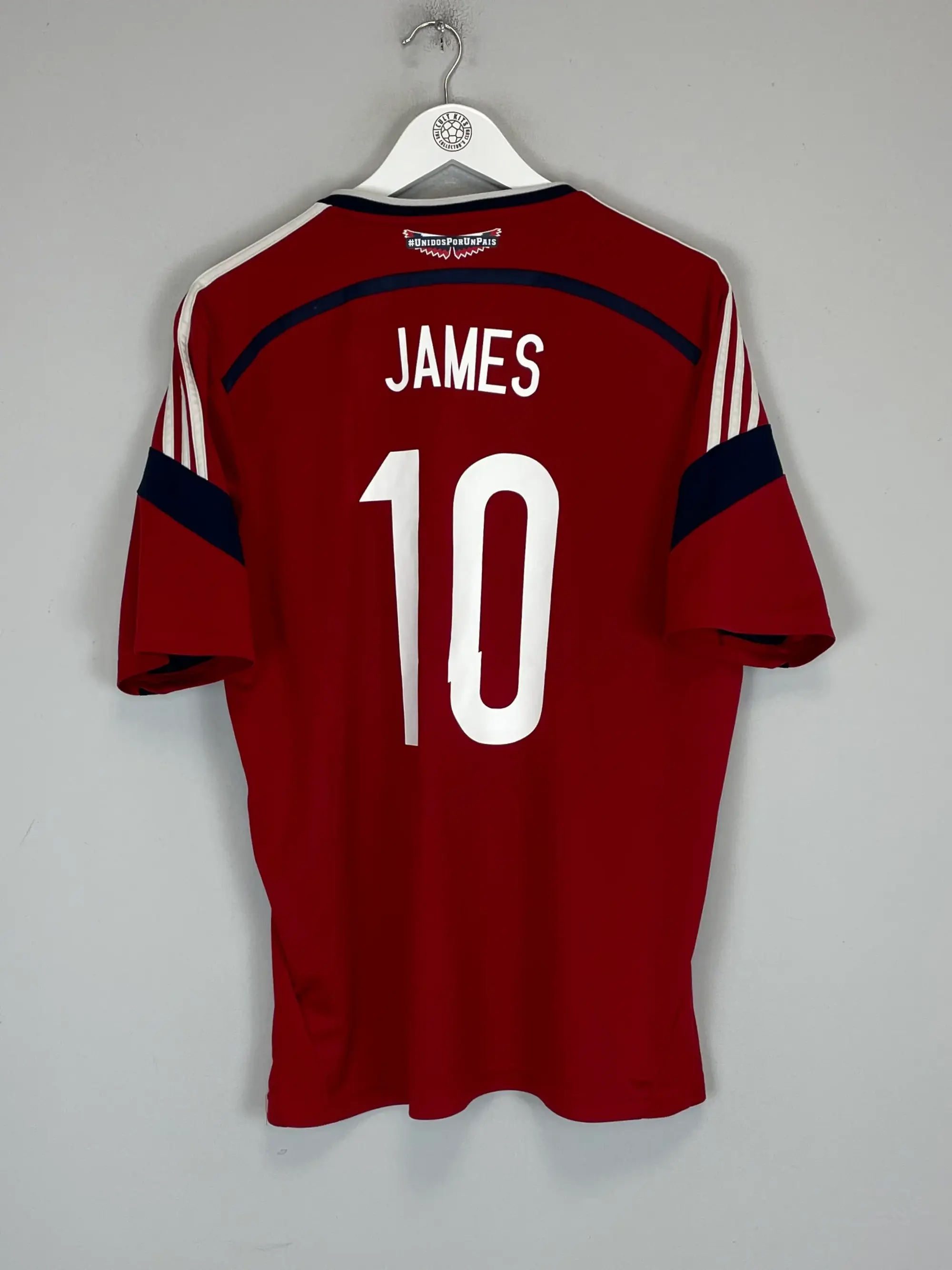 2014/15 COLOMBIA JAMES #10 AWAY SHIRT (L) ADIDAS | Cult Kits